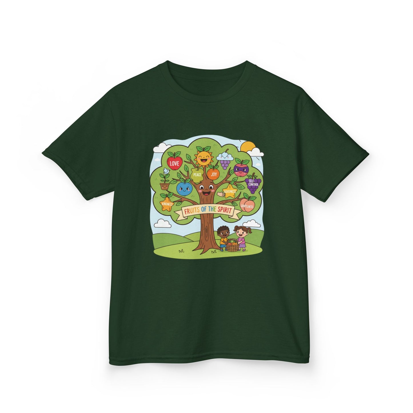 Kids TShirt 'Grow With Kindness Tree of Emotions Graphic