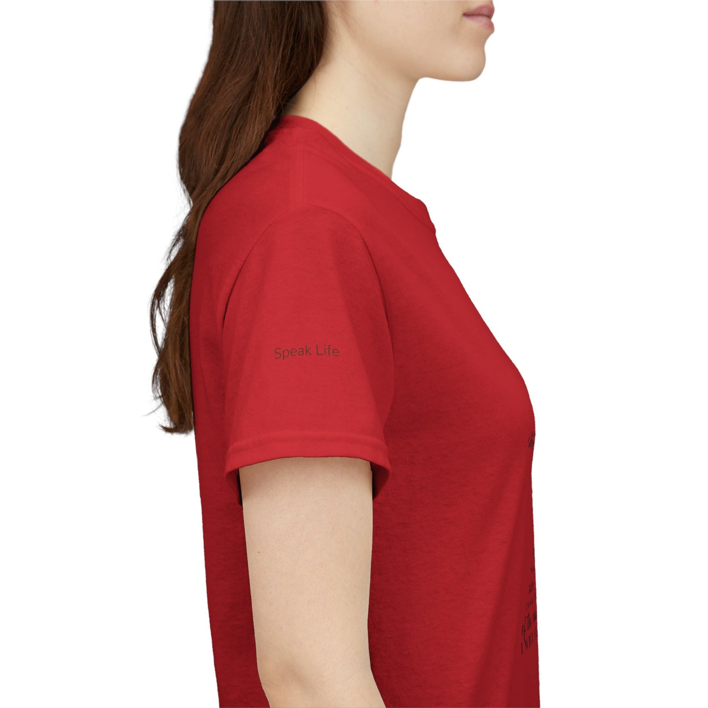 Psalm 23 T‑Shirt; from verse 1 to 6
