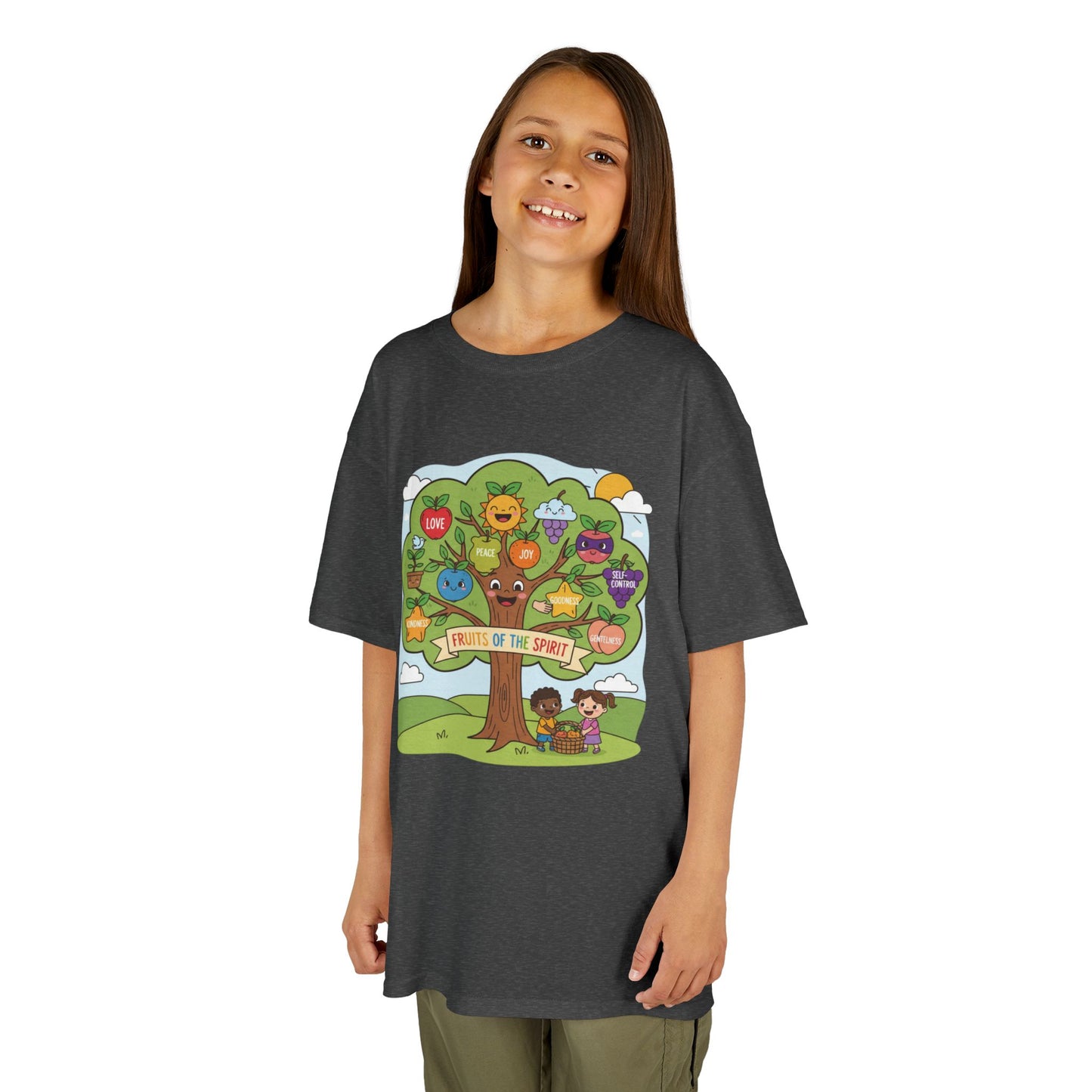 Kids TShirt 'Grow With Kindness Tree of Emotions Graphic