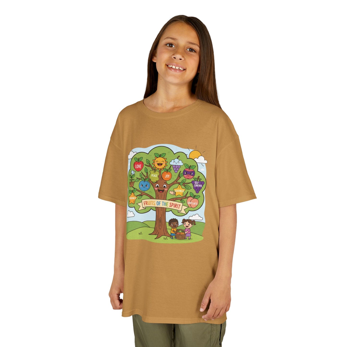 Kids TShirt 'Grow With Kindness Tree of Emotions Graphic