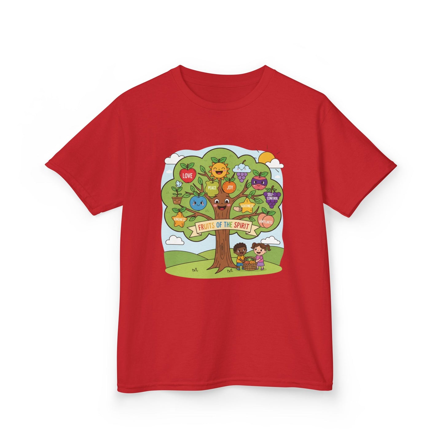 Kids TShirt 'Grow With Kindness Tree of Emotions Graphic