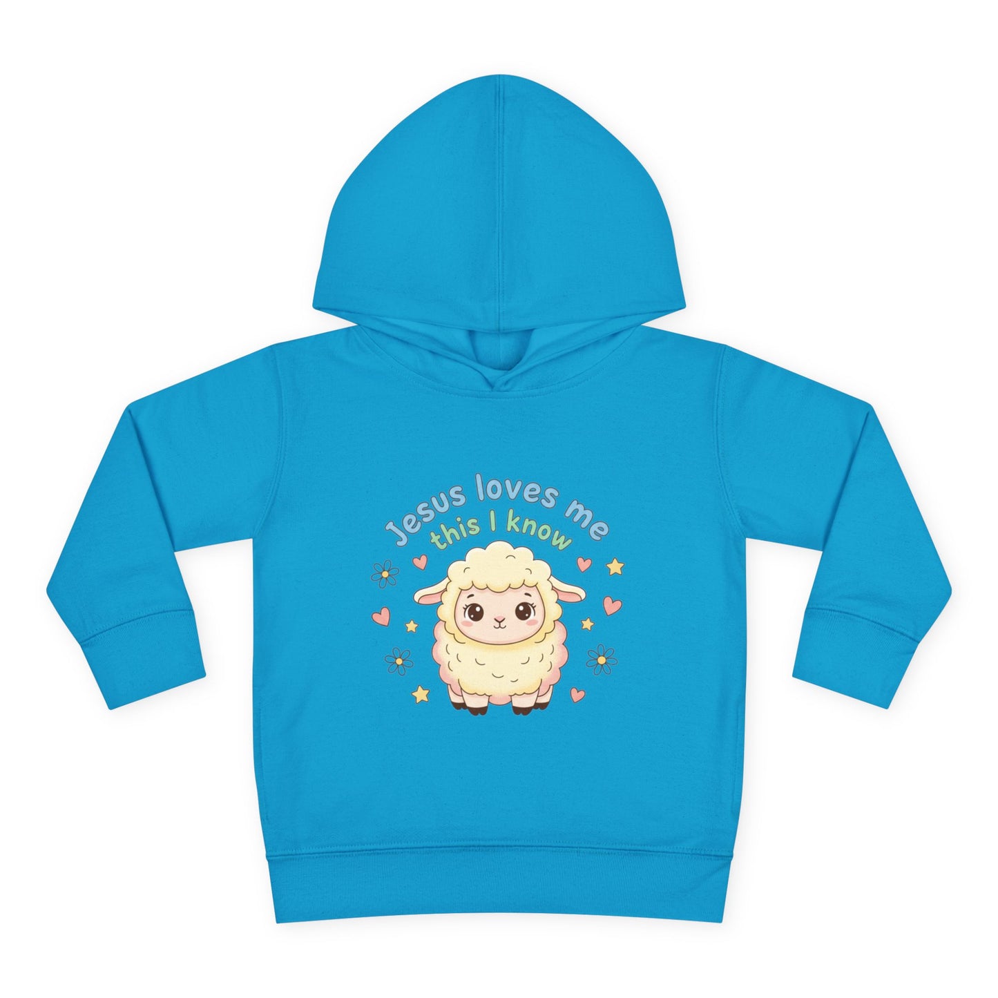 Toddler Hoodie - "Jesus Loves Me This I Know" Lamb Pullover