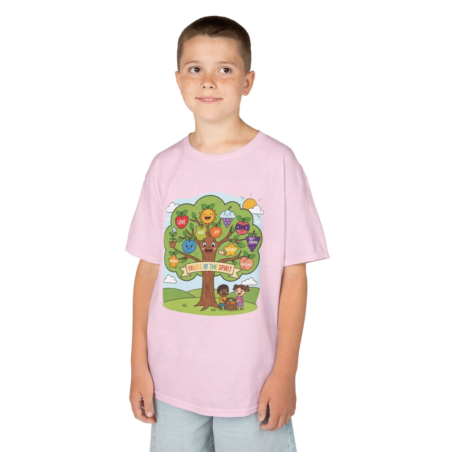 Kids TShirt 'Grow With Kindness Tree of Emotions Graphic