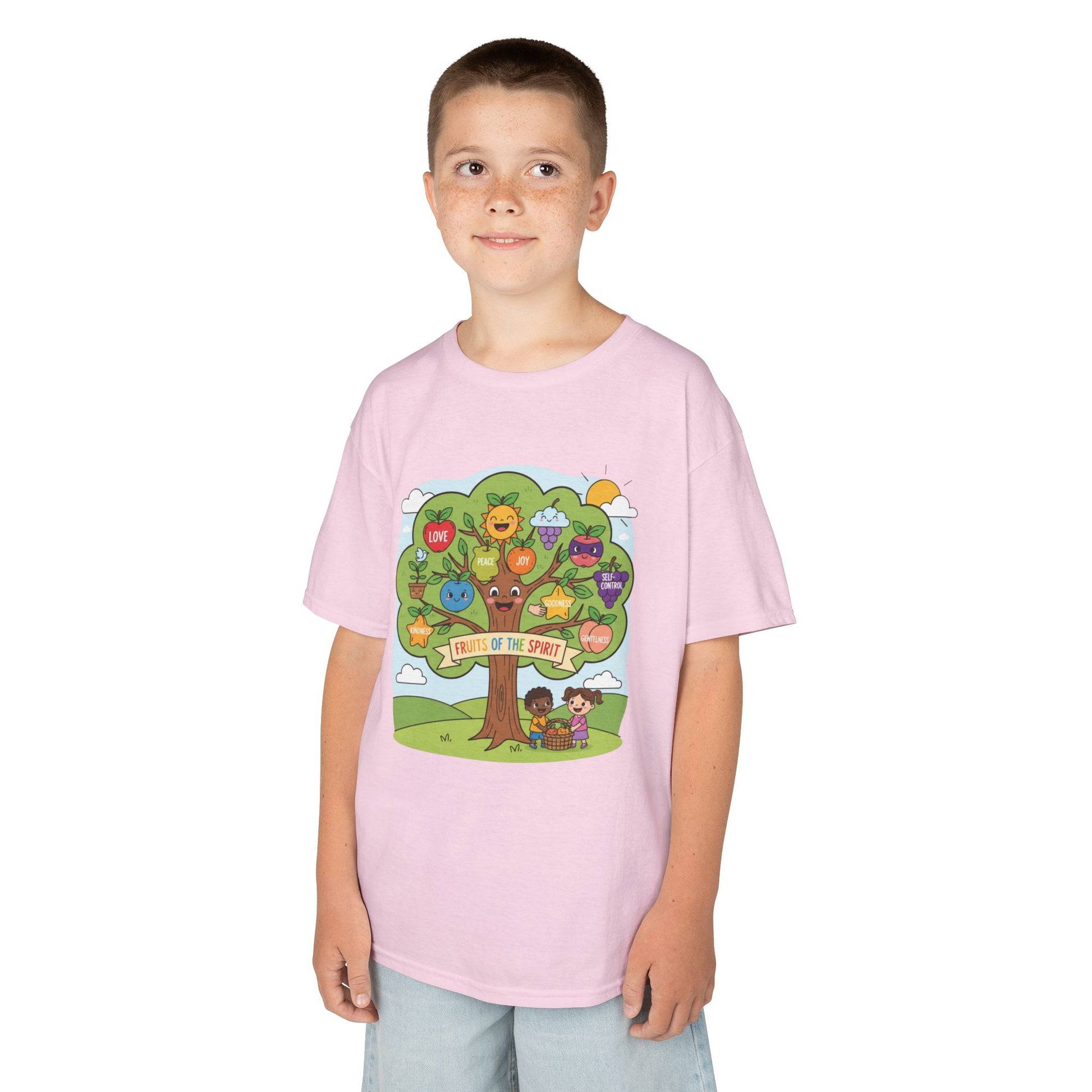 Kids TShirt 'Grow With Kindness Tree of Emotions Graphic