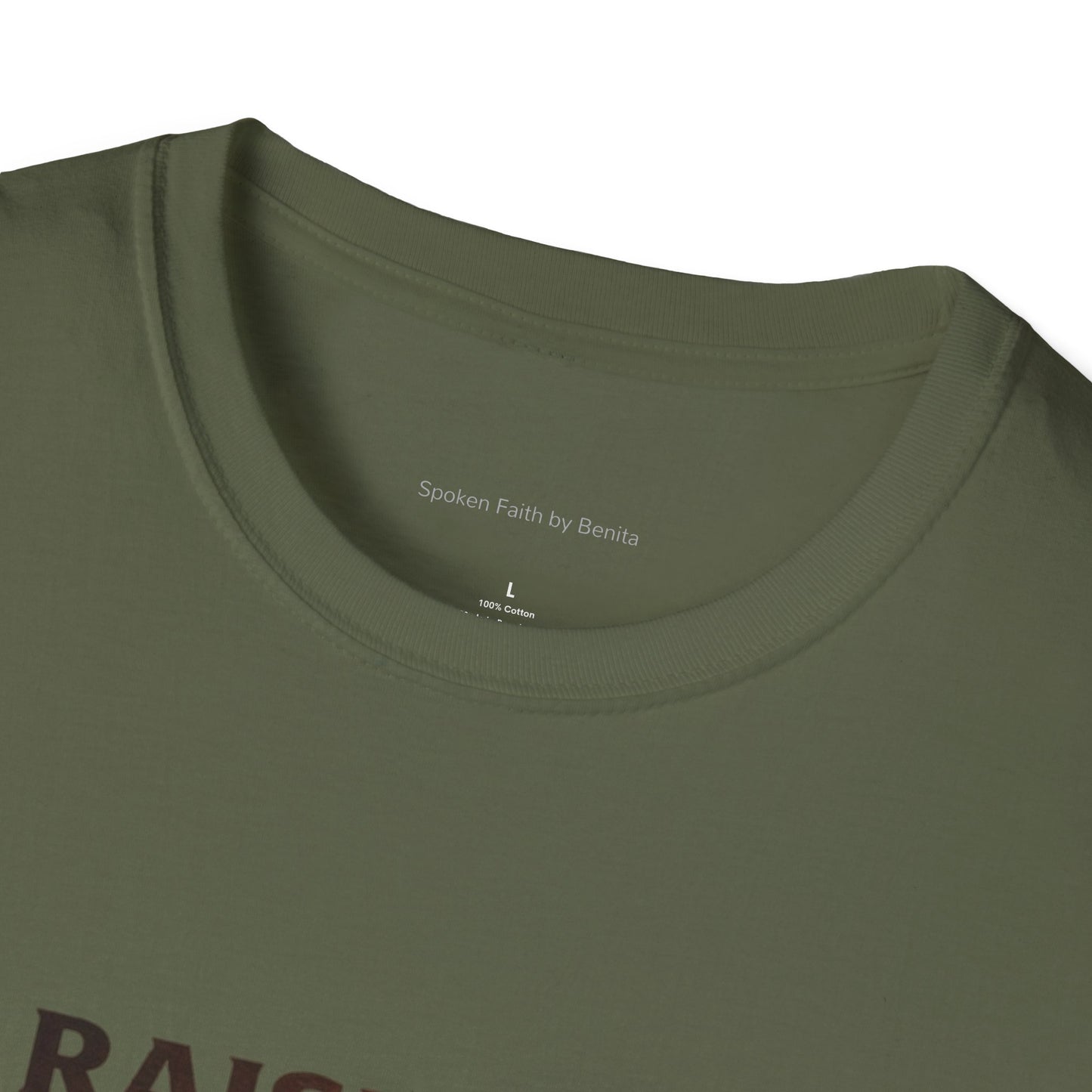 Raised on God's Grace & Country Roads T‑Shirt. Faithful Country Graphic Tee