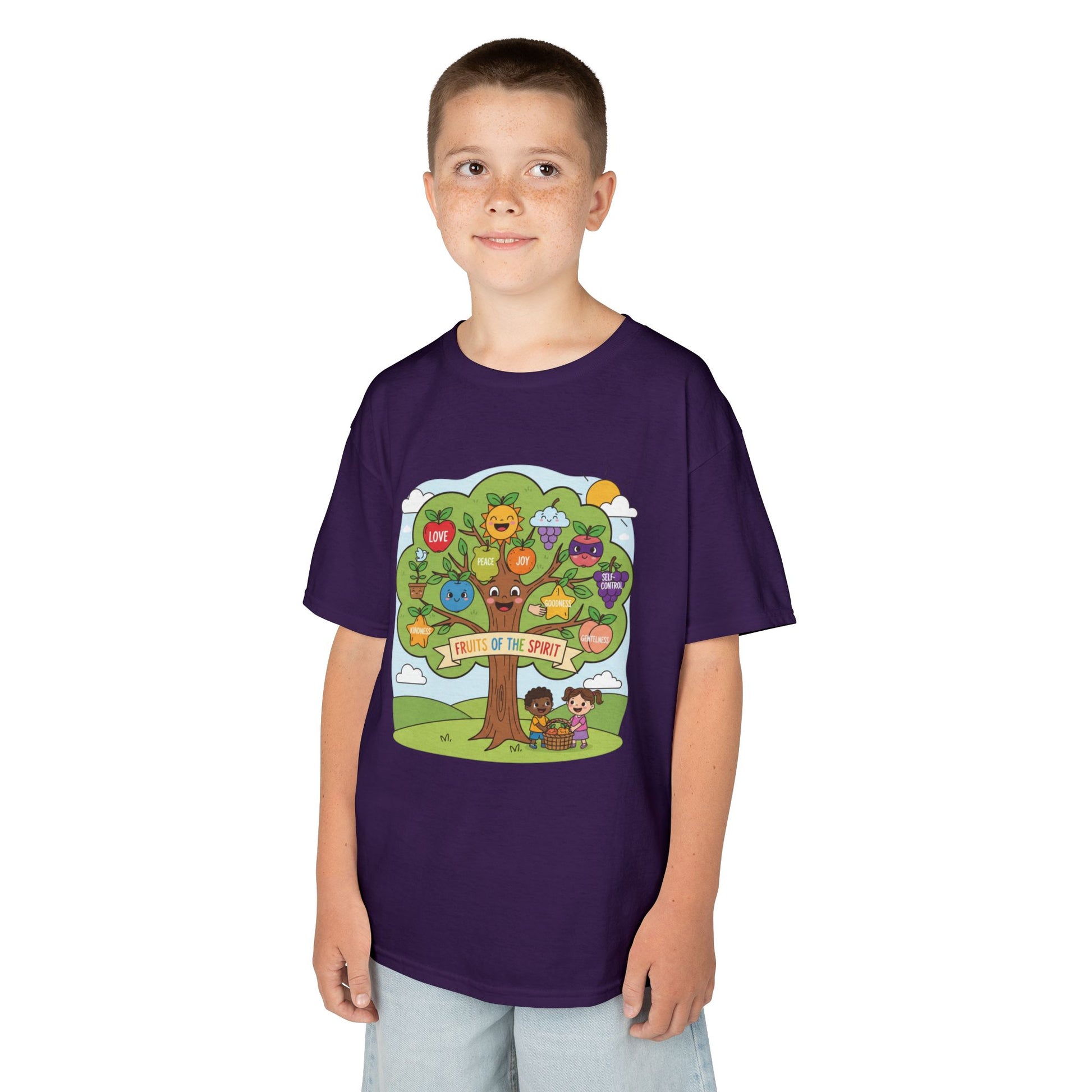 Kids TShirt 'Grow With Kindness Tree of Emotions Graphic