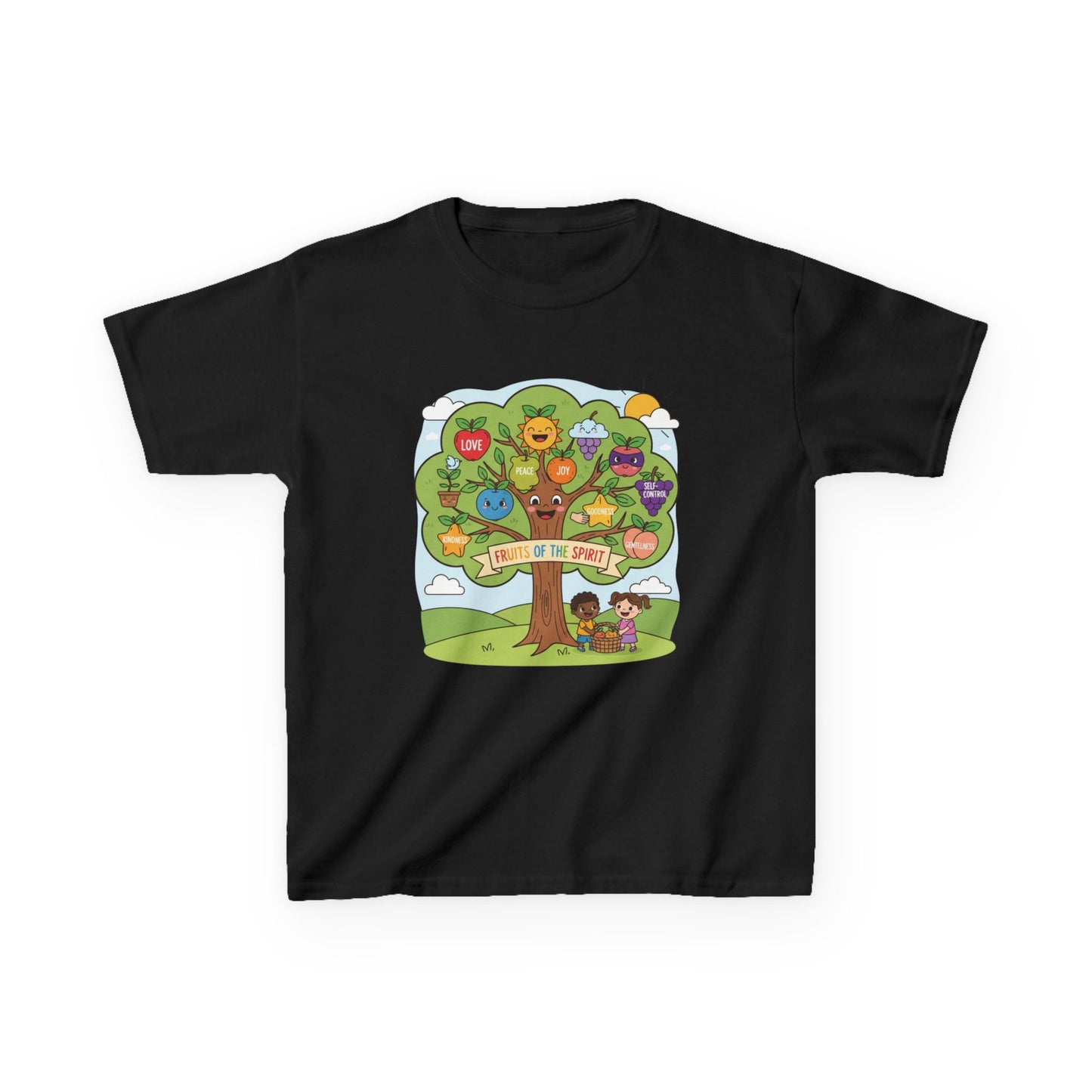 Kids TShirt 'Grow With Kindness Tree of Emotions Graphic
