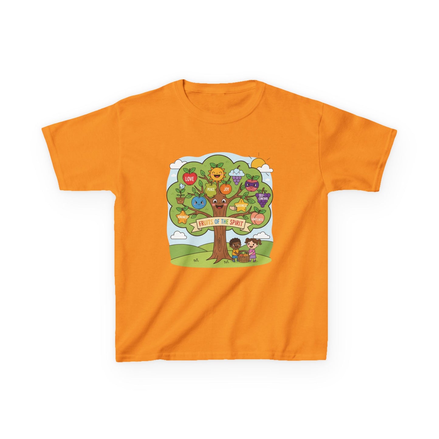 Kids TShirt 'Grow With Kindness Tree of Emotions Graphic