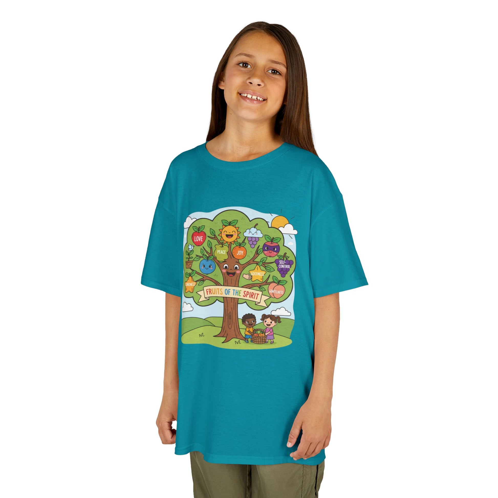 Kids TShirt 'Grow With Kindness Tree of Emotions Graphic