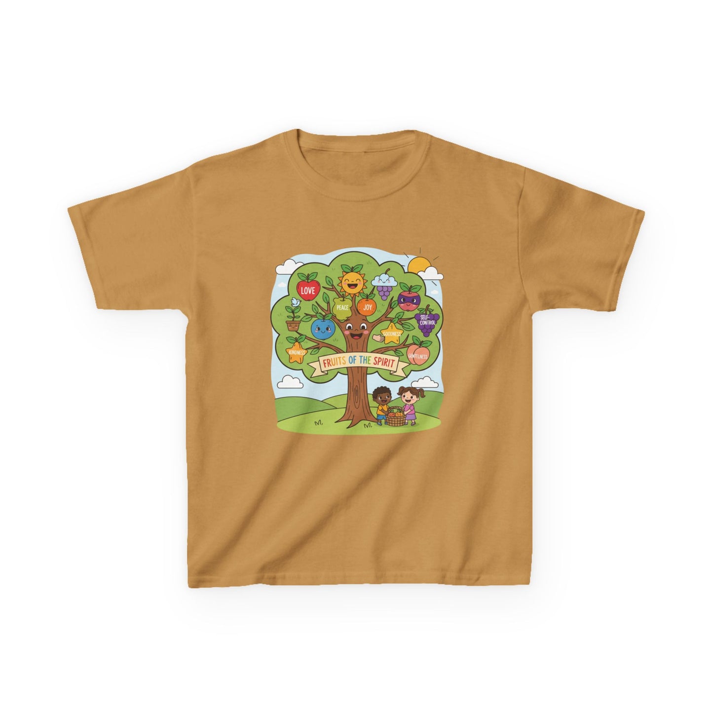 Kids TShirt 'Grow With Kindness Tree of Emotions Graphic