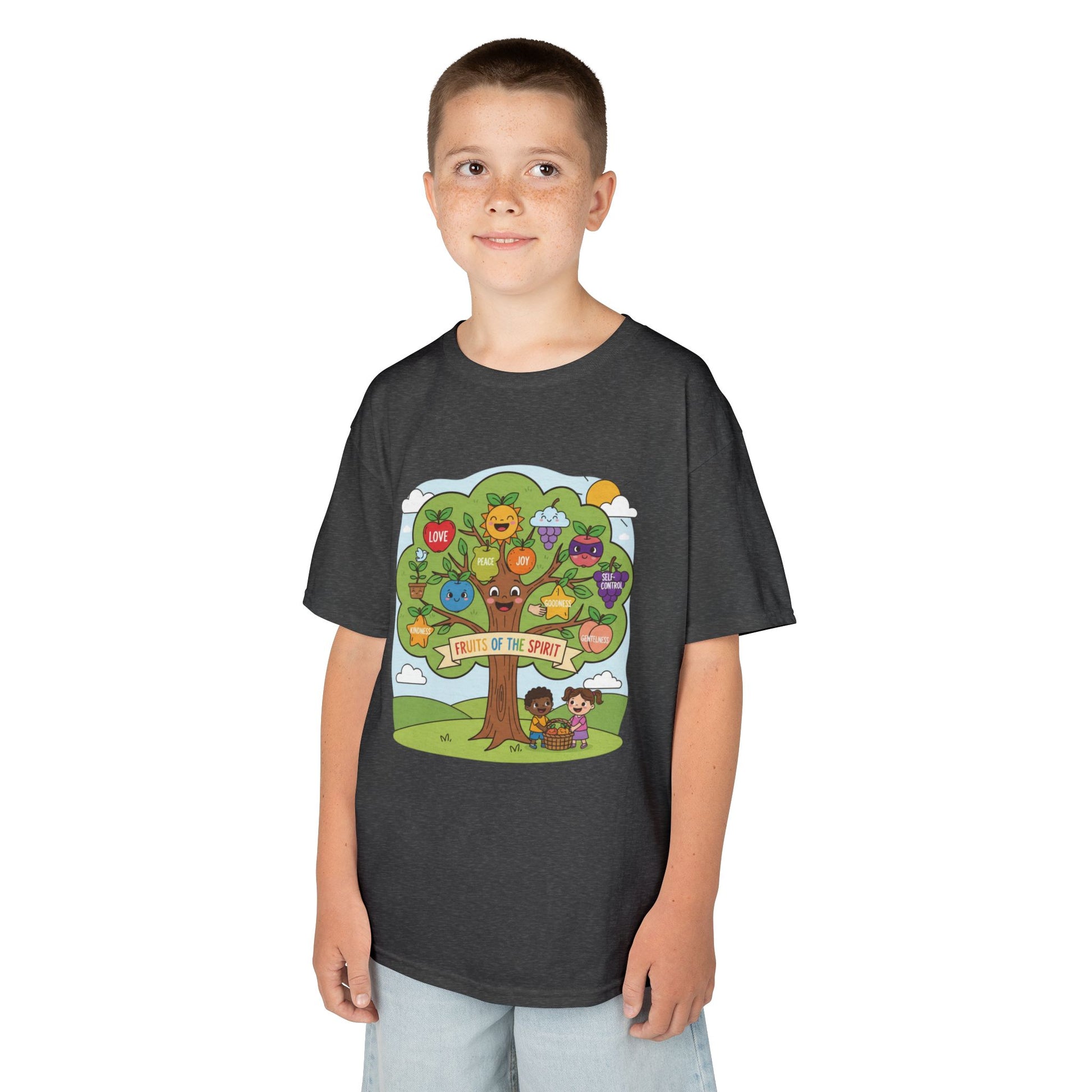 Kids TShirt 'Grow With Kindness Tree of Emotions Graphic