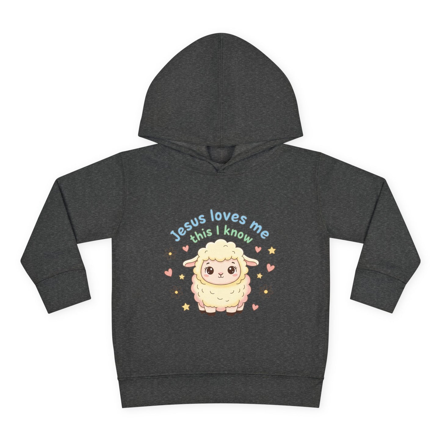 Toddler Hoodie - "Jesus Loves Me This I Know" Lamb Pullover