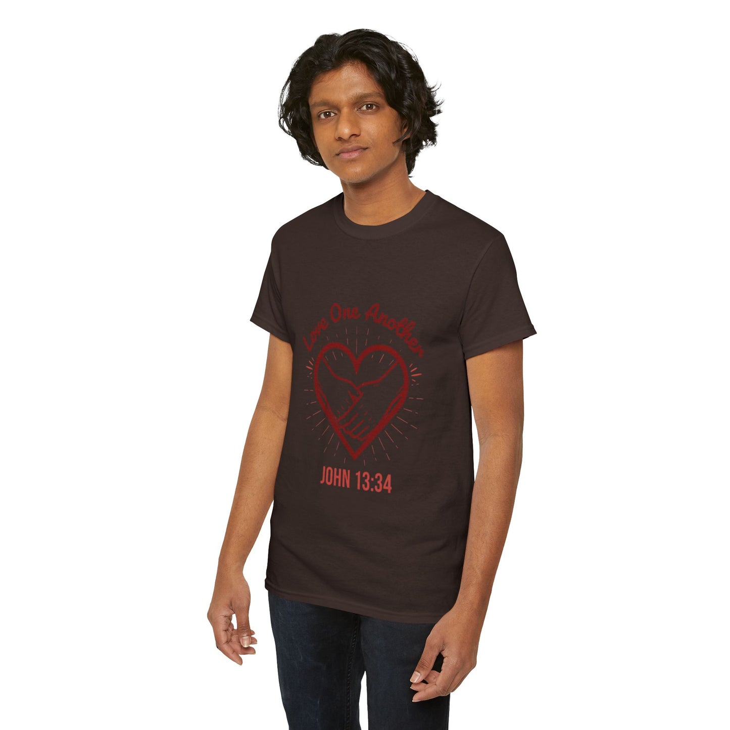 John 13:34 'Love One Another' T-Shirt - Christian Faith Tee