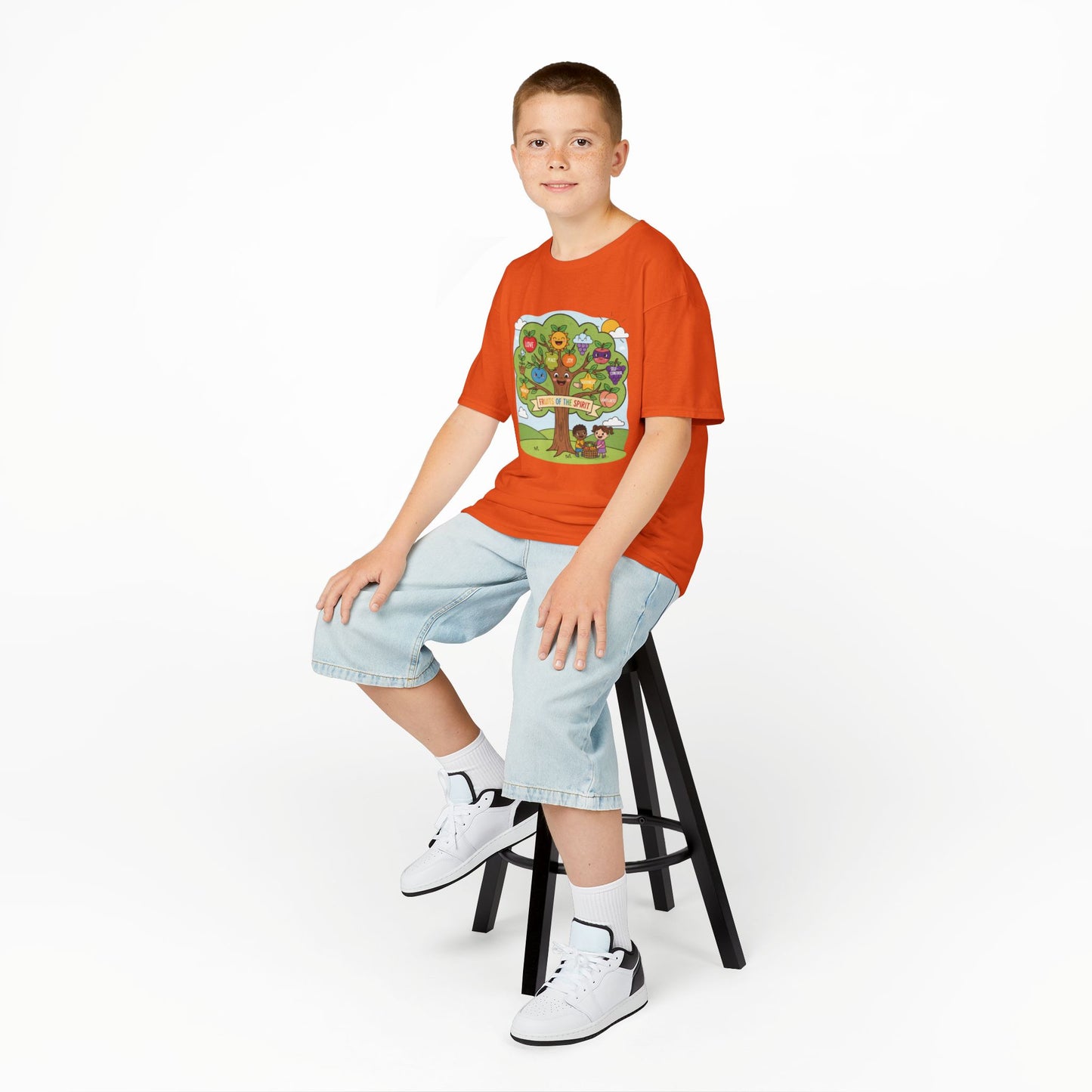 Kids TShirt 'Grow With Kindness Tree of Emotions Graphic
