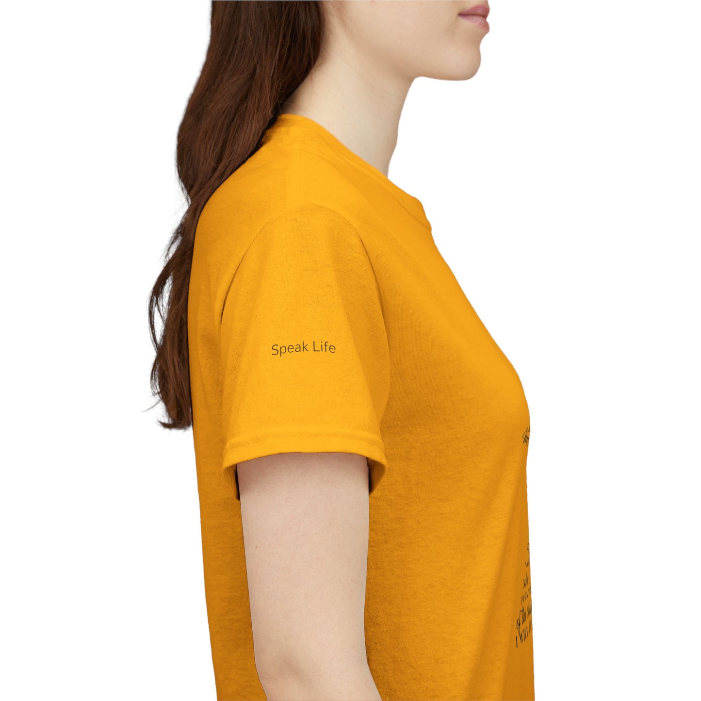 Psalm 23 T‑Shirt; from verse 1 to 6