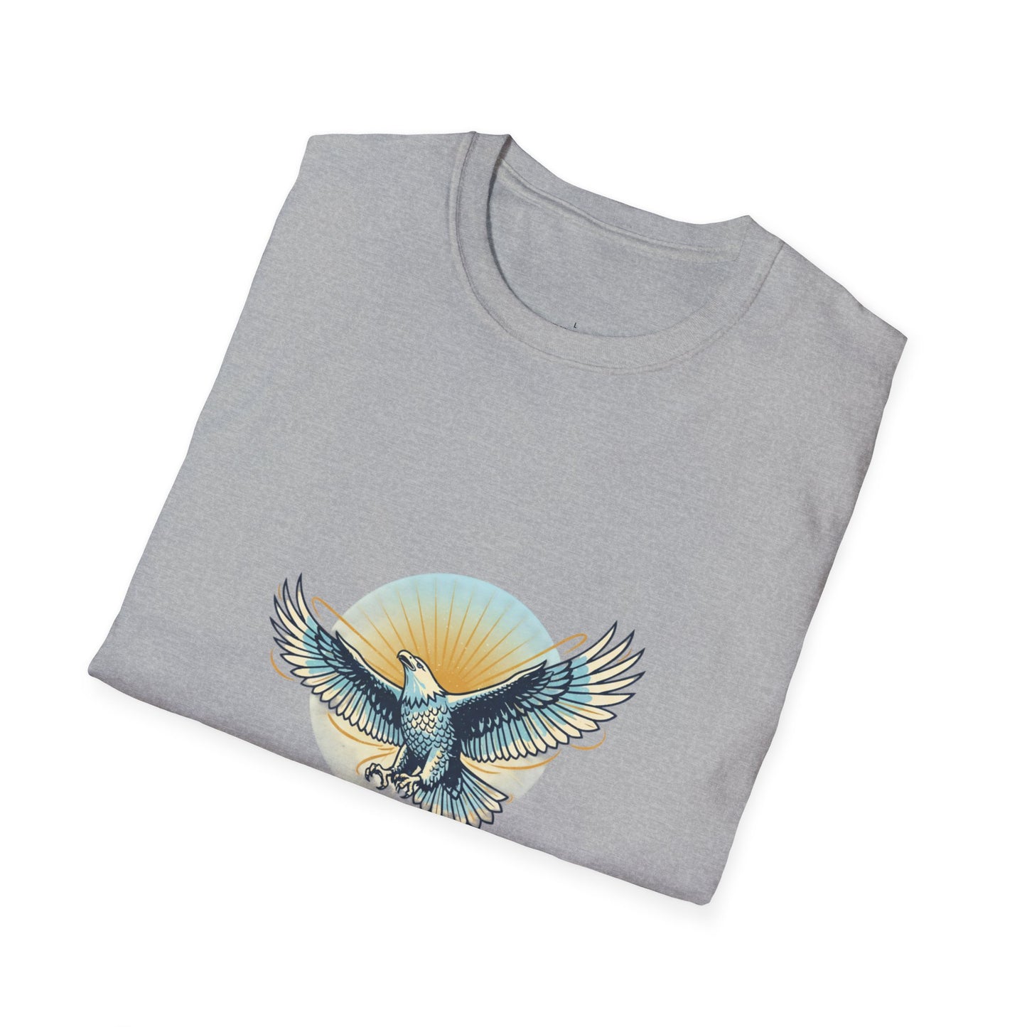 Eagle Wings Graphic T-Shirt "They will soar on wings like eagles" Inspirational Tee
