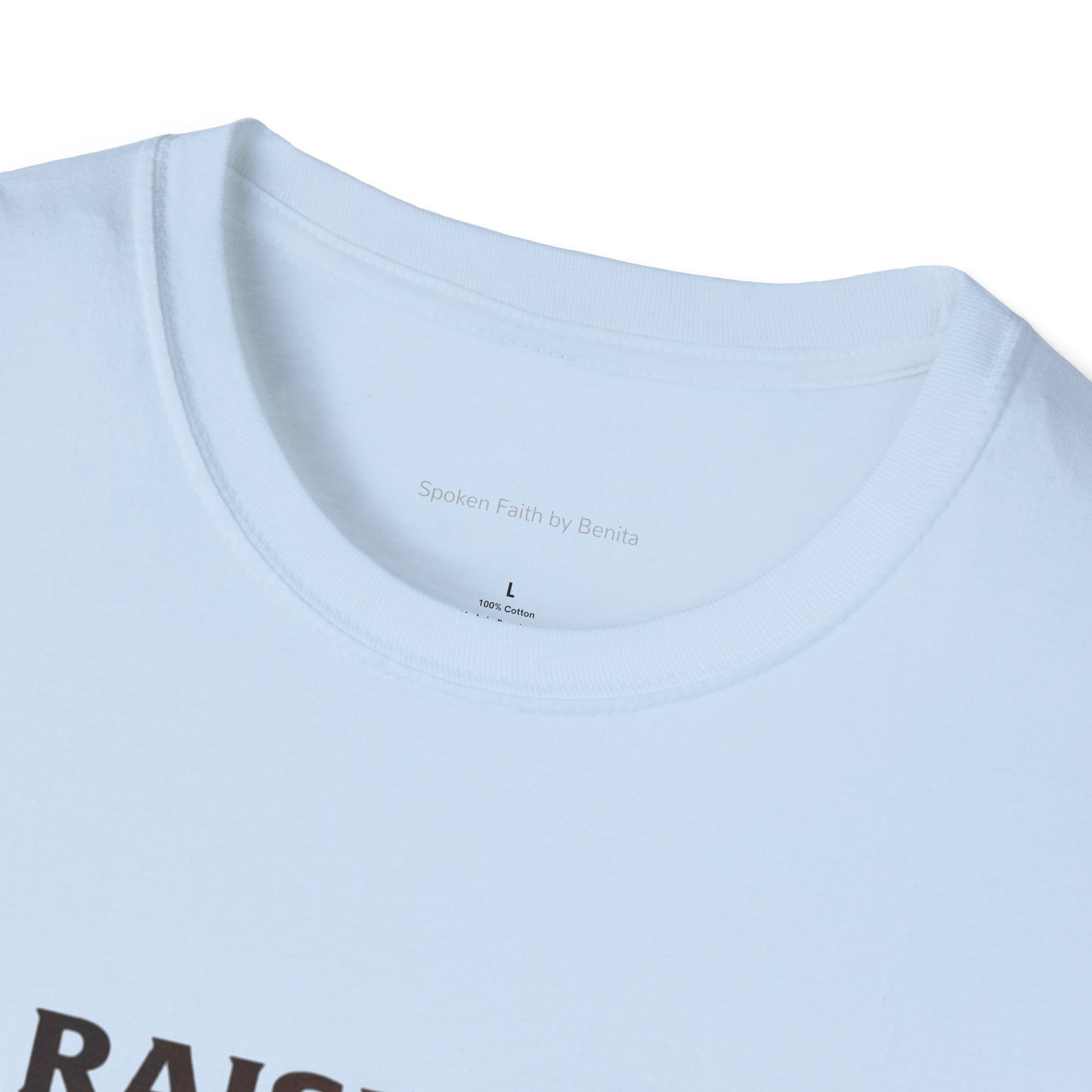 Raised on God's Grace & Country Roads T‑Shirt. Faithful Country Graphic Tee
