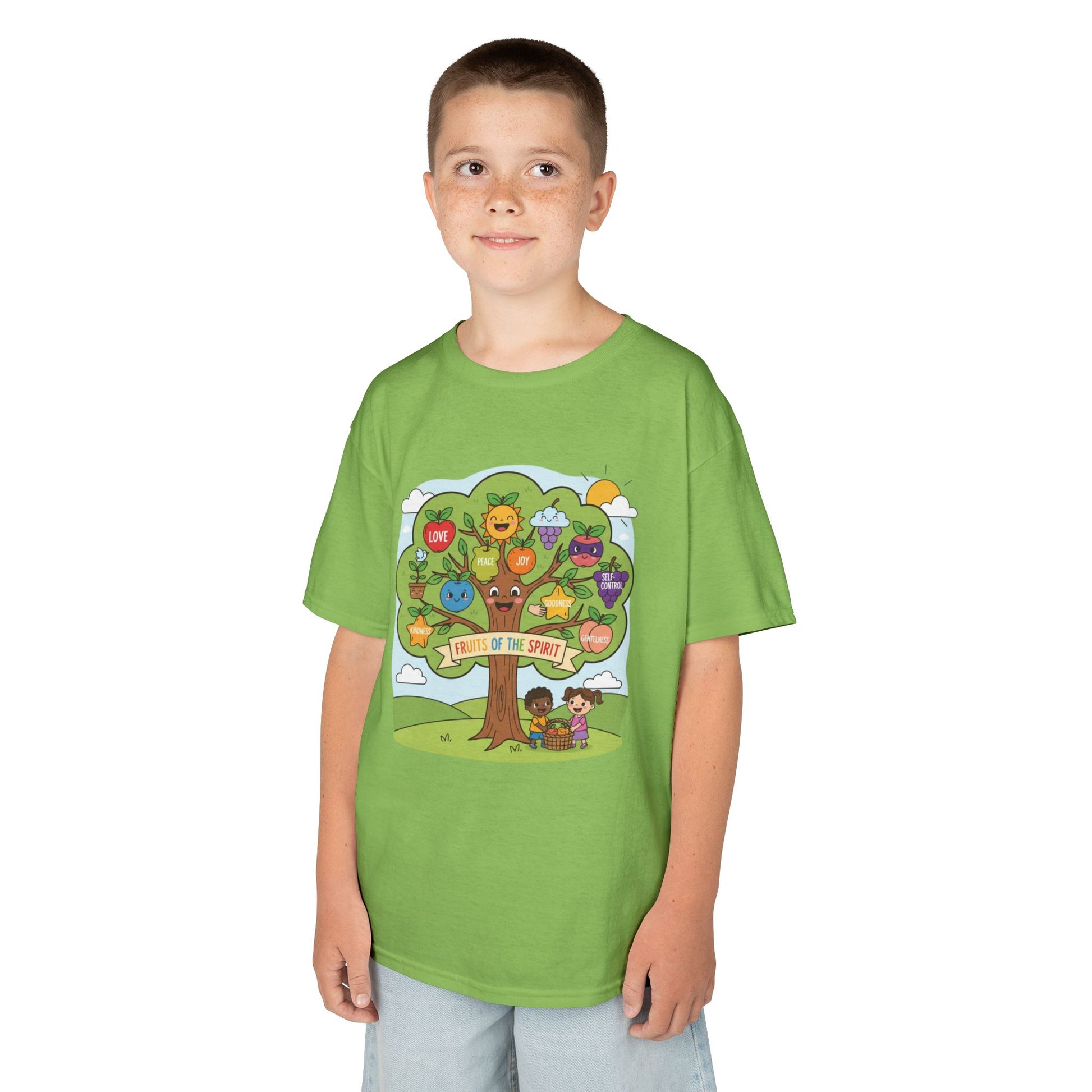 Kids TShirt 'Grow With Kindness Tree of Emotions Graphic