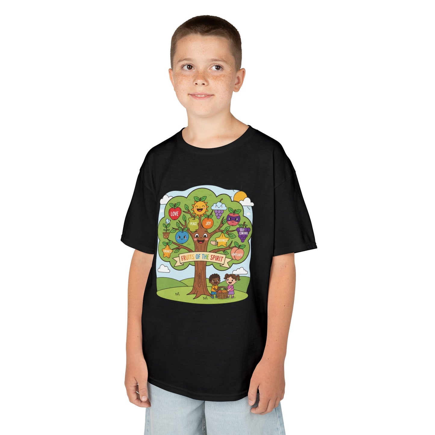 Kids TShirt 'Grow With Kindness Tree of Emotions Graphic