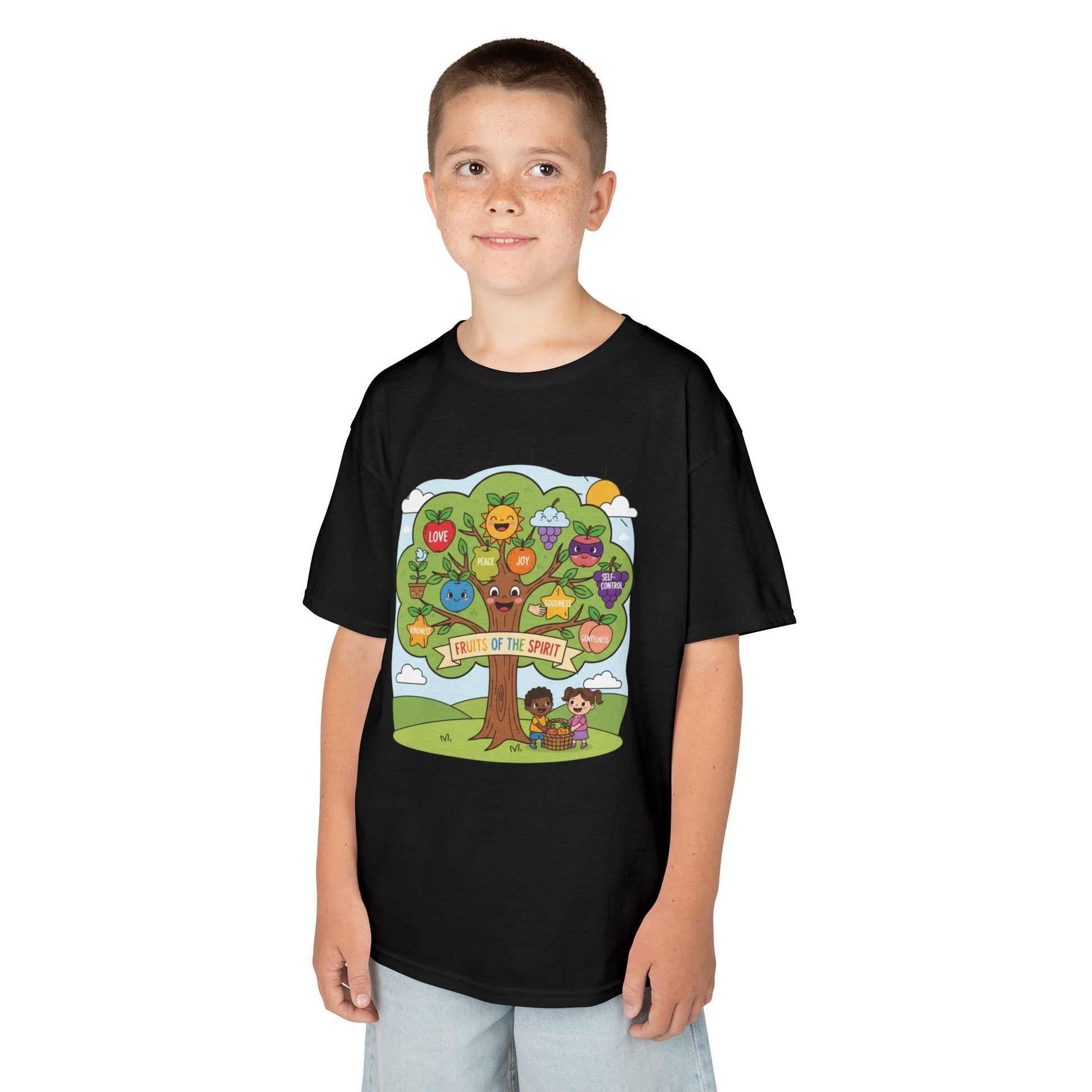 Kids TShirt 'Grow With Kindness Tree of Emotions Graphic