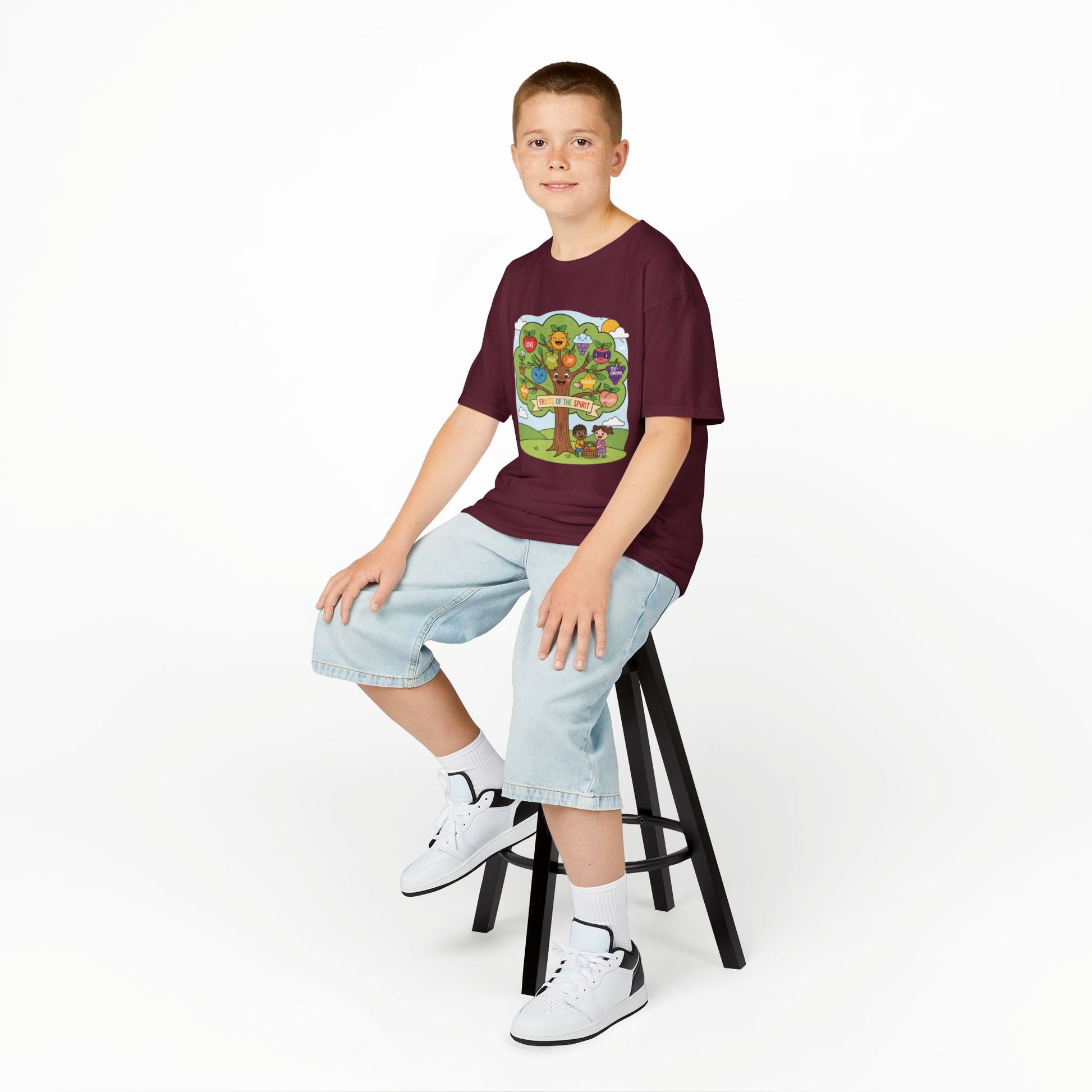 Kids TShirt 'Grow With Kindness Tree of Emotions Graphic