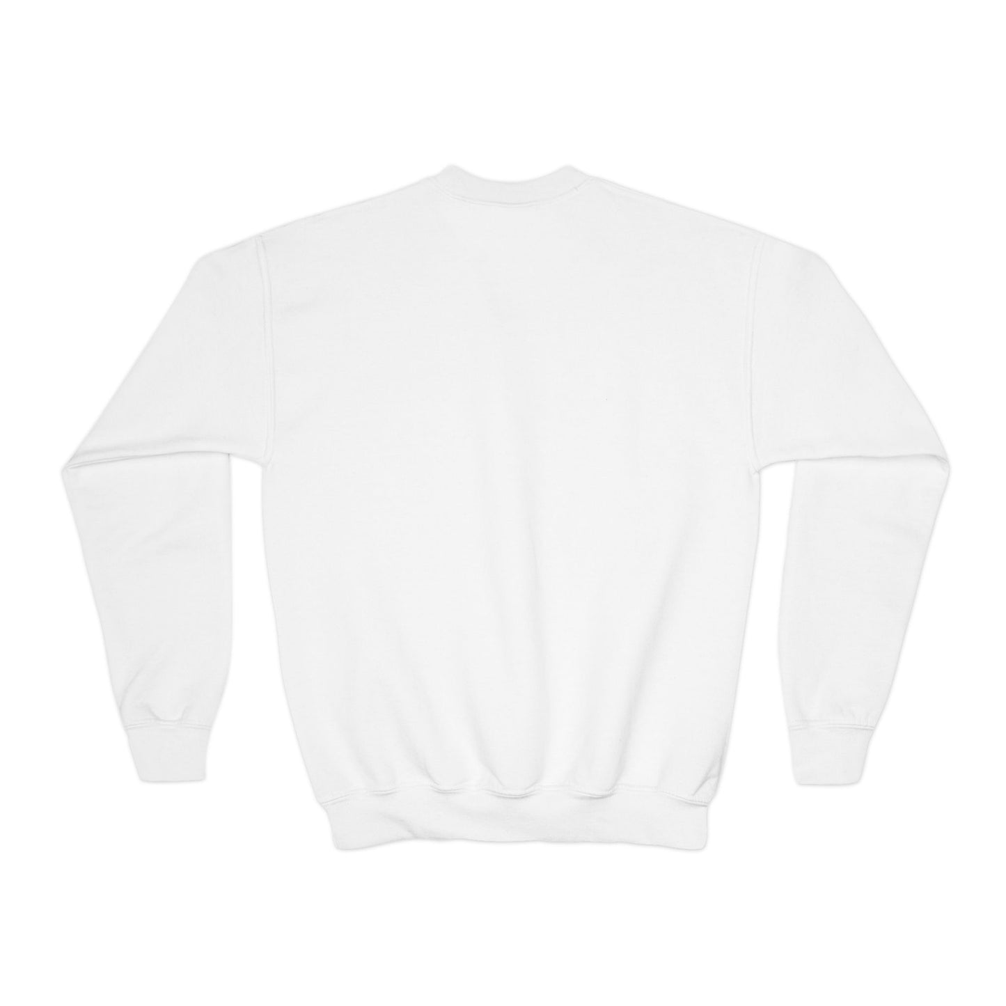 Youth Crewneck Sweatshirt Growing with Jesus Tree Over Bible
