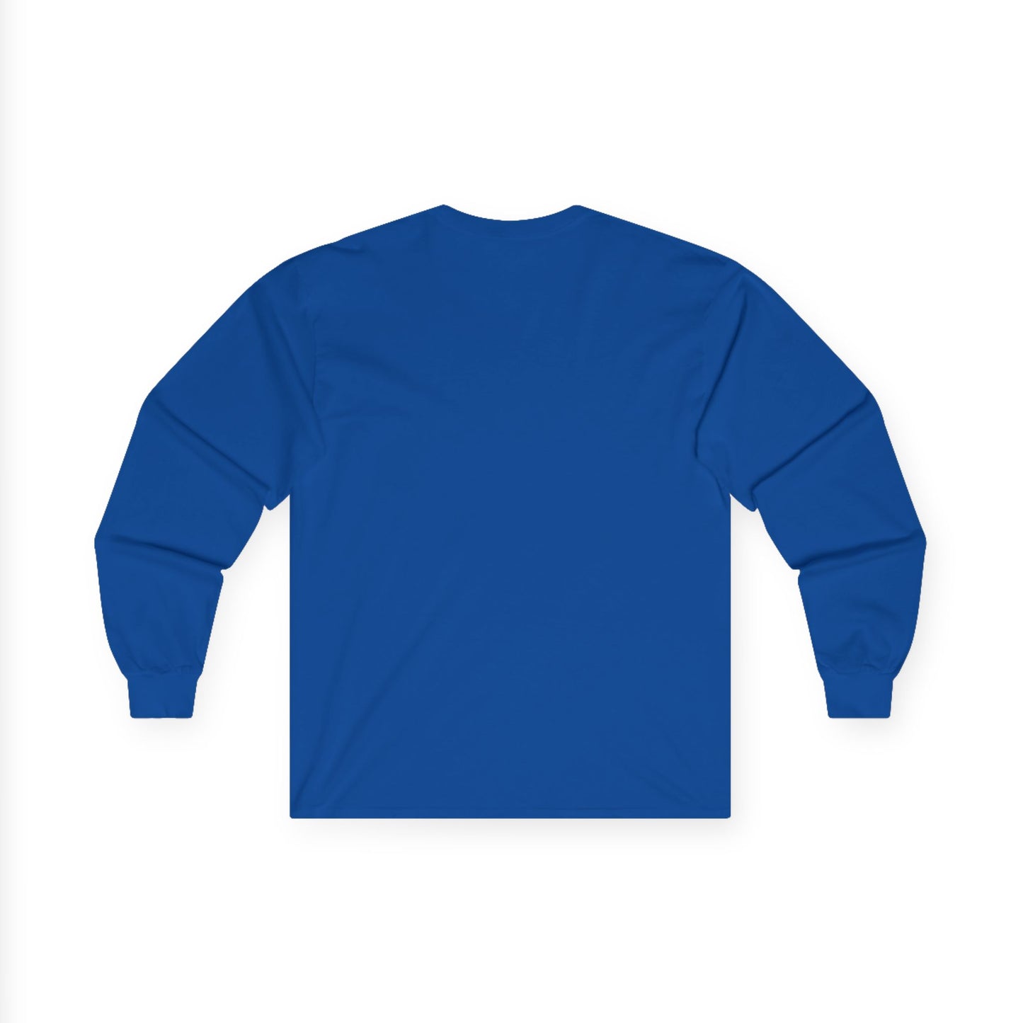 Faith Script Long Sleeve Tee. Inspirational Christian Shirt