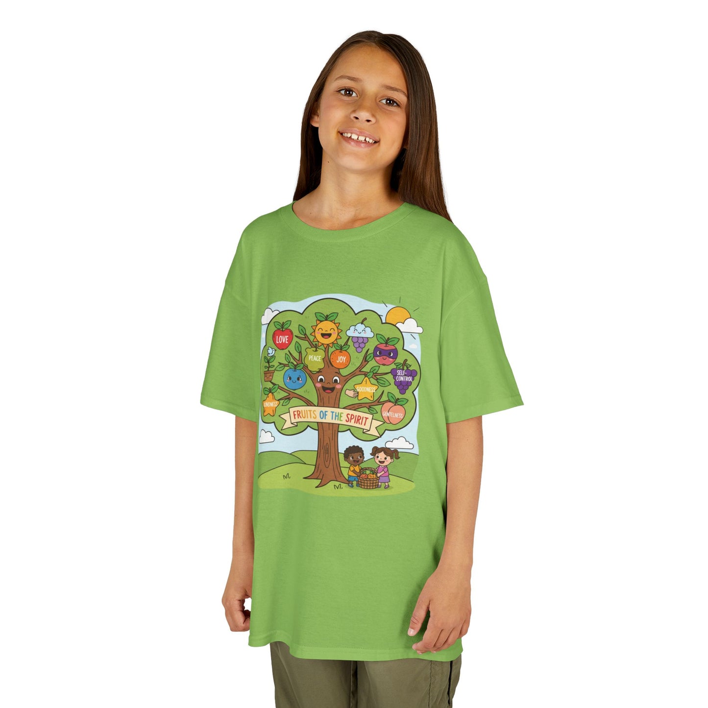 Kids TShirt 'Grow With Kindness Tree of Emotions Graphic