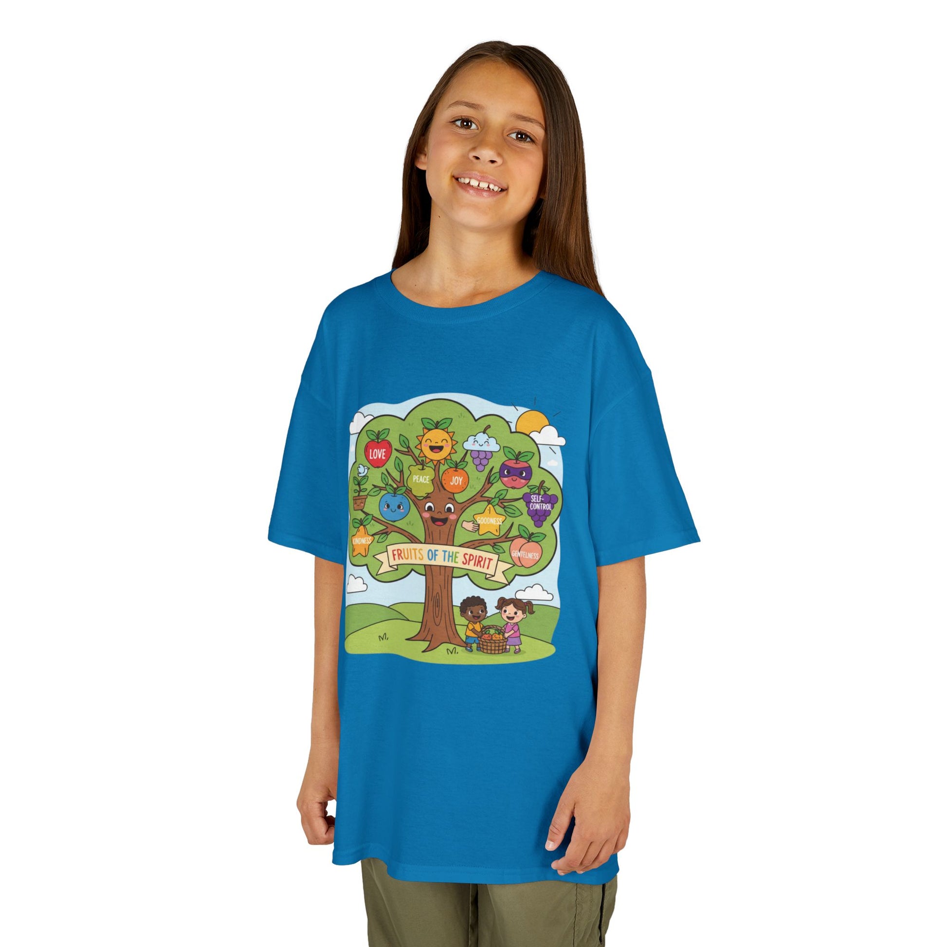 Kids TShirt 'Grow With Kindness Tree of Emotions Graphic
