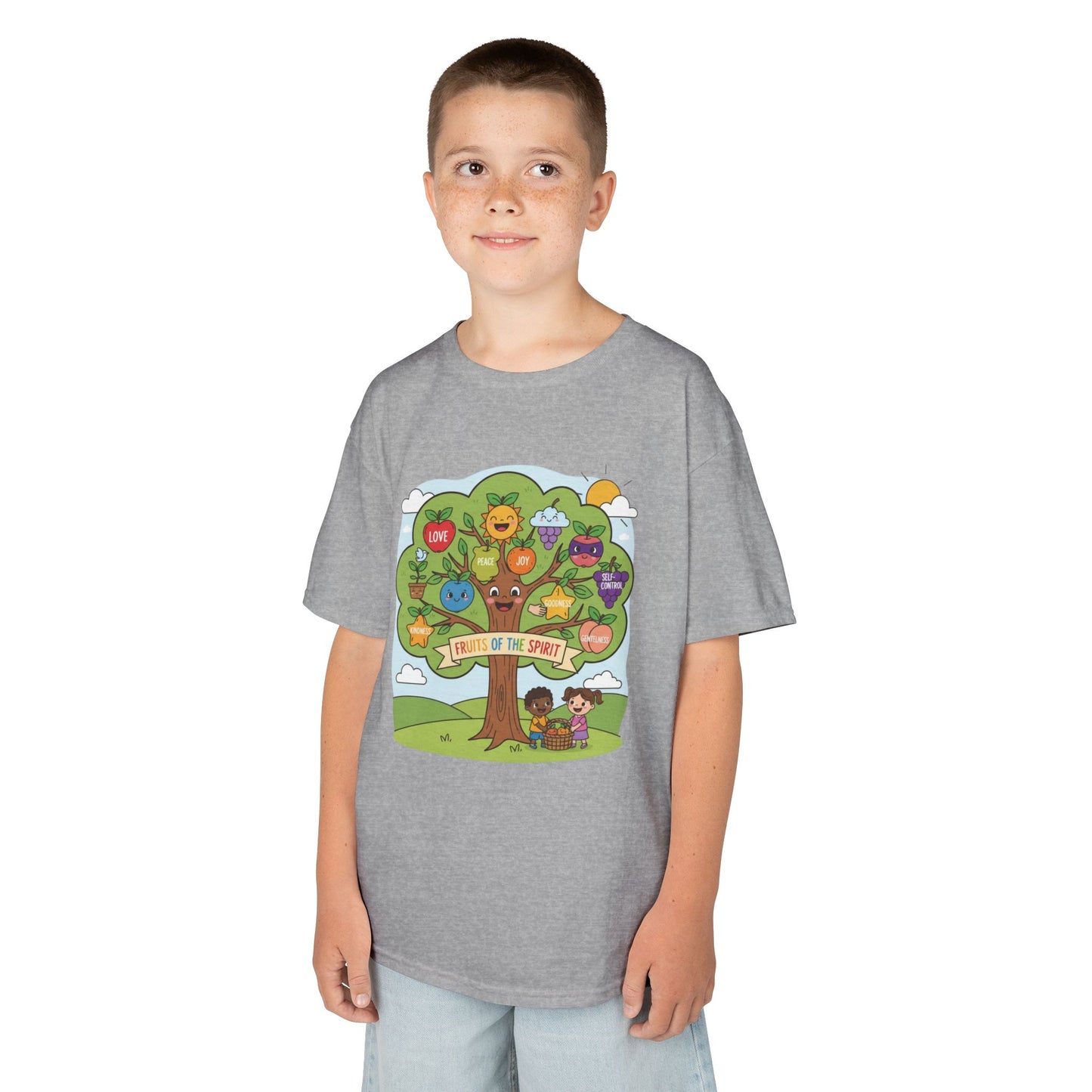 Kids TShirt 'Grow With Kindness Tree of Emotions Graphic