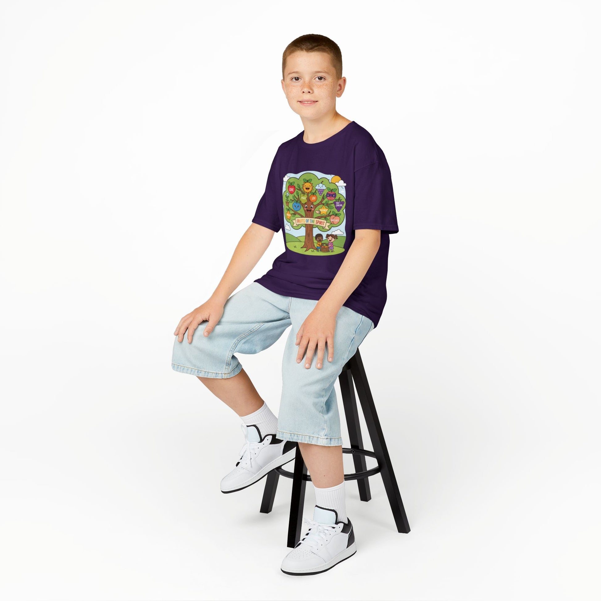 Kids TShirt 'Grow With Kindness Tree of Emotions Graphic