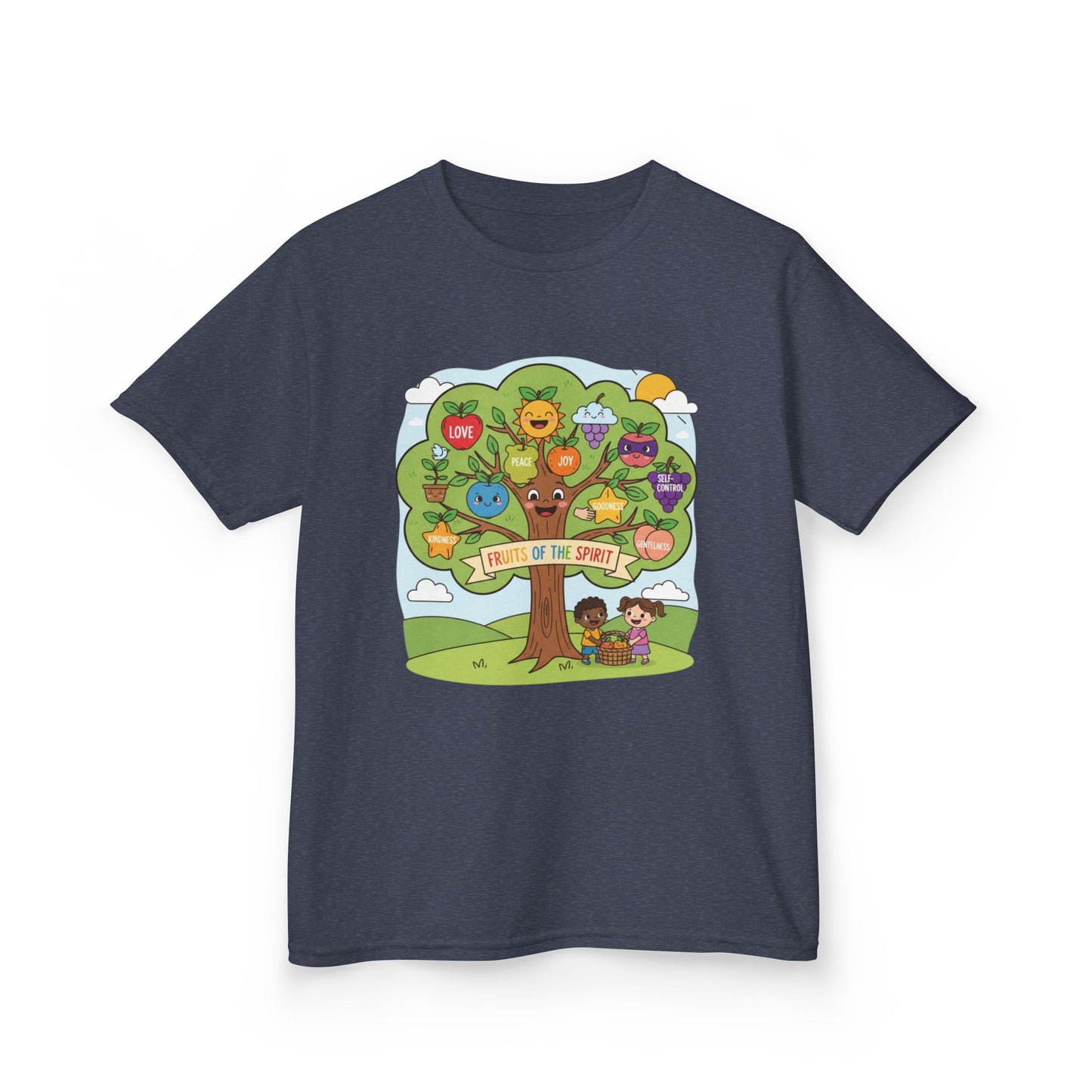 Kids TShirt 'Grow With Kindness Tree of Emotions Graphic