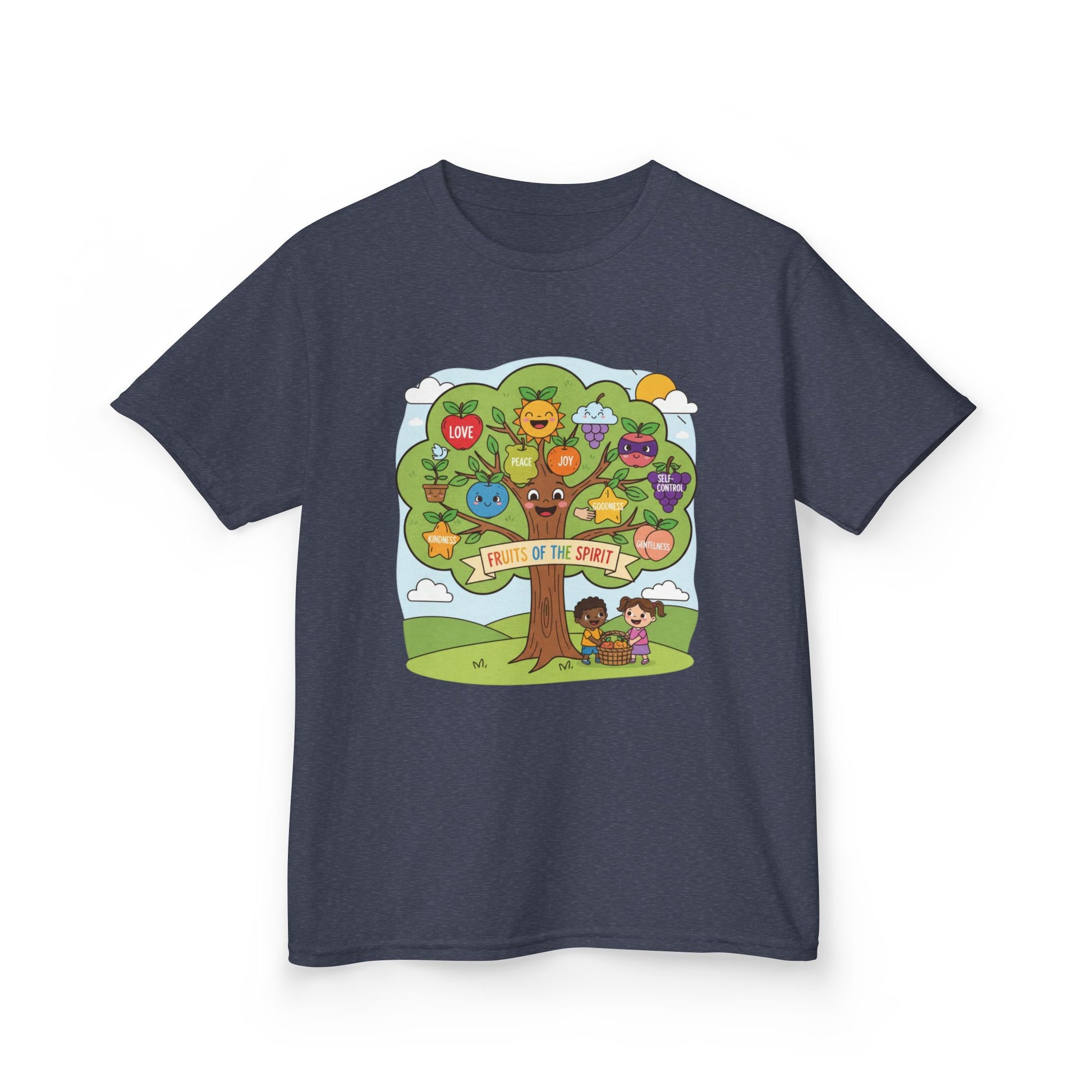 Kids TShirt 'Grow With Kindness Tree of Emotions Graphic