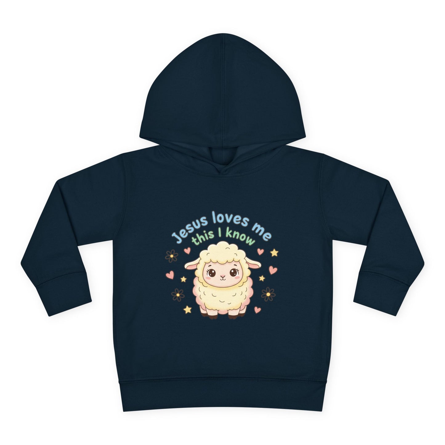 Toddler Hoodie - "Jesus Loves Me This I Know" Lamb Pullover