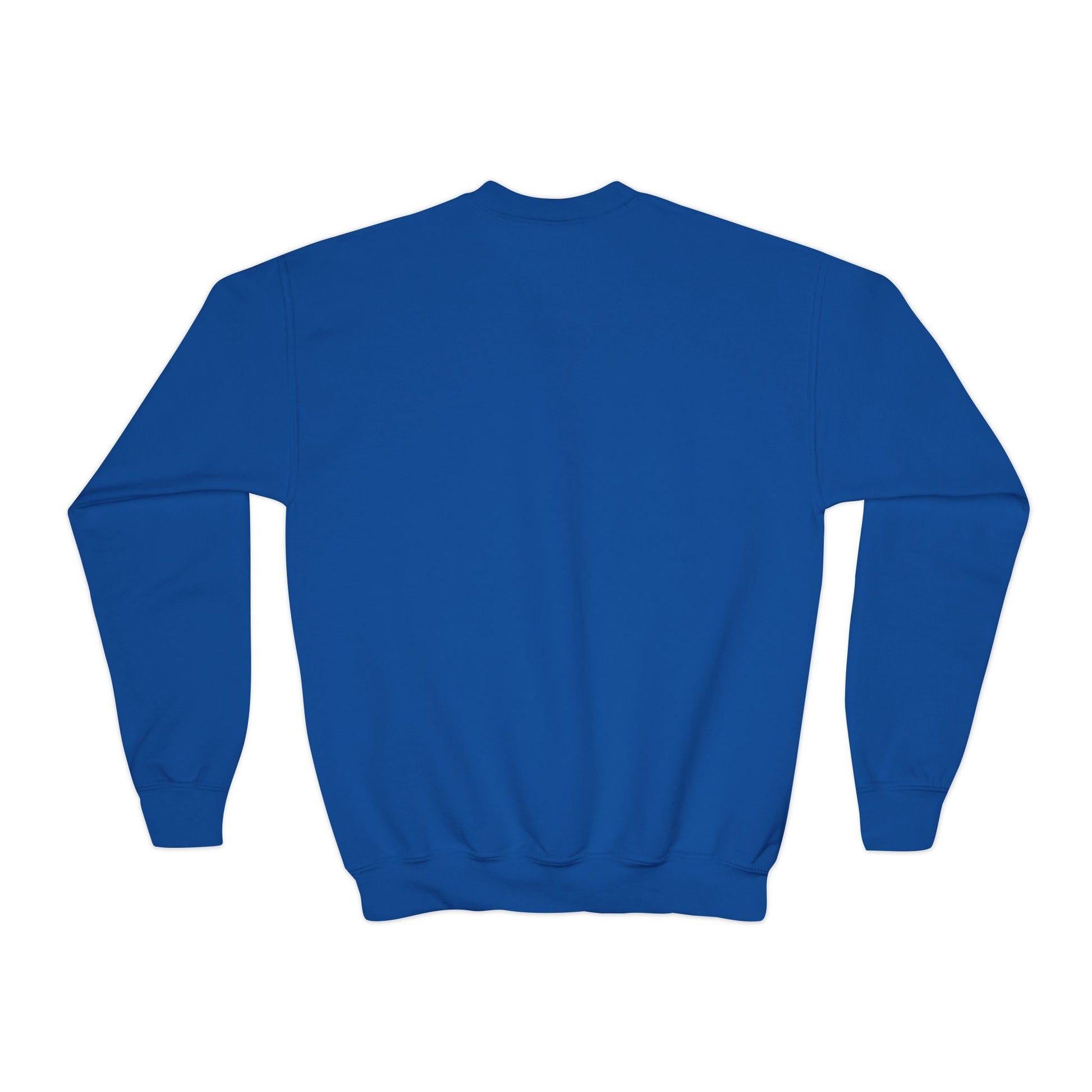 Youth Crewneck Sweatshirt Growing with Jesus Tree Over Bible