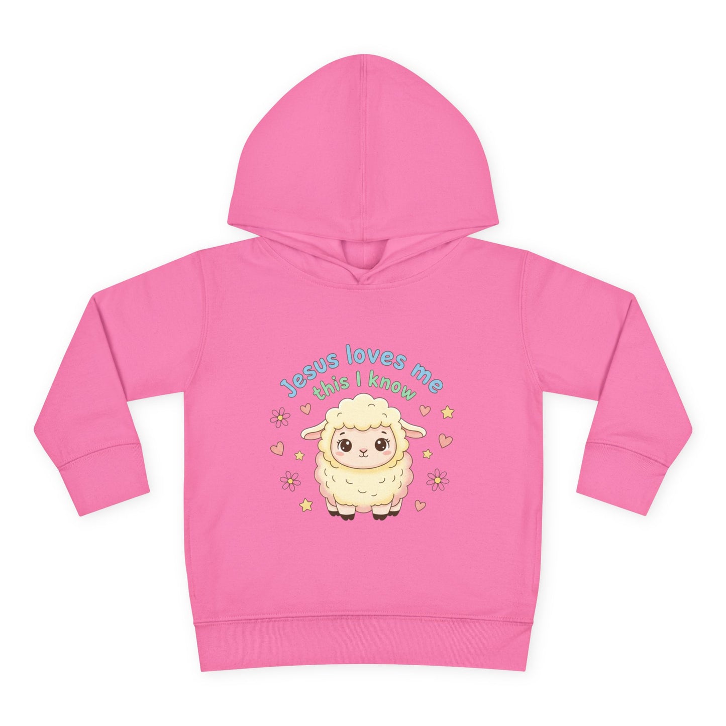Toddler Hoodie - "Jesus Loves Me This I Know" Lamb Pullover