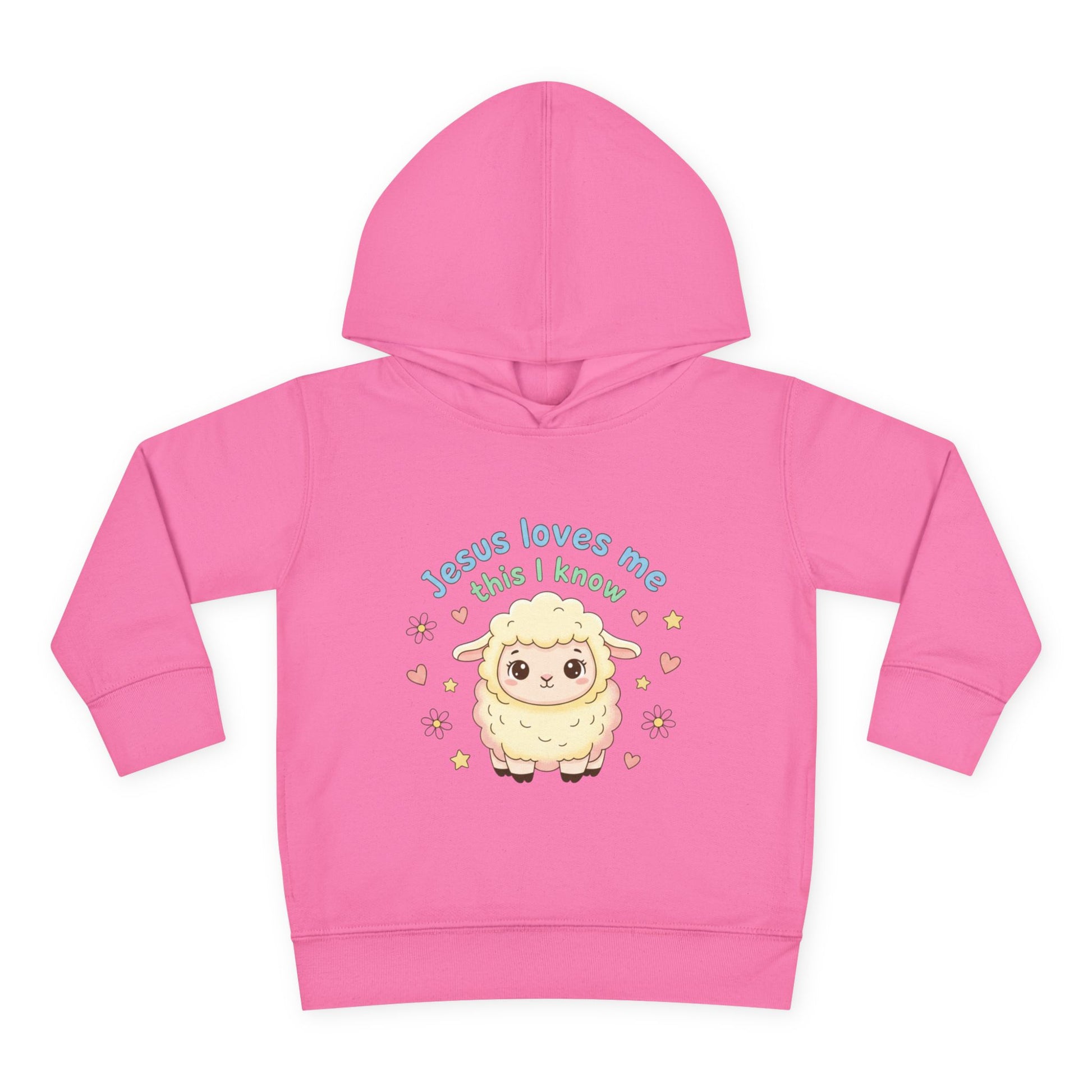 Toddler Hoodie - "Jesus Loves Me This I Know" Lamb Pullover
