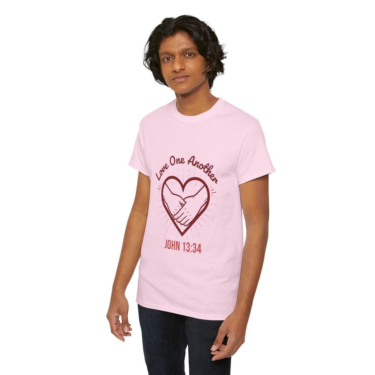 John 13:34 'Love One Another' T-Shirt - Christian Faith Tee