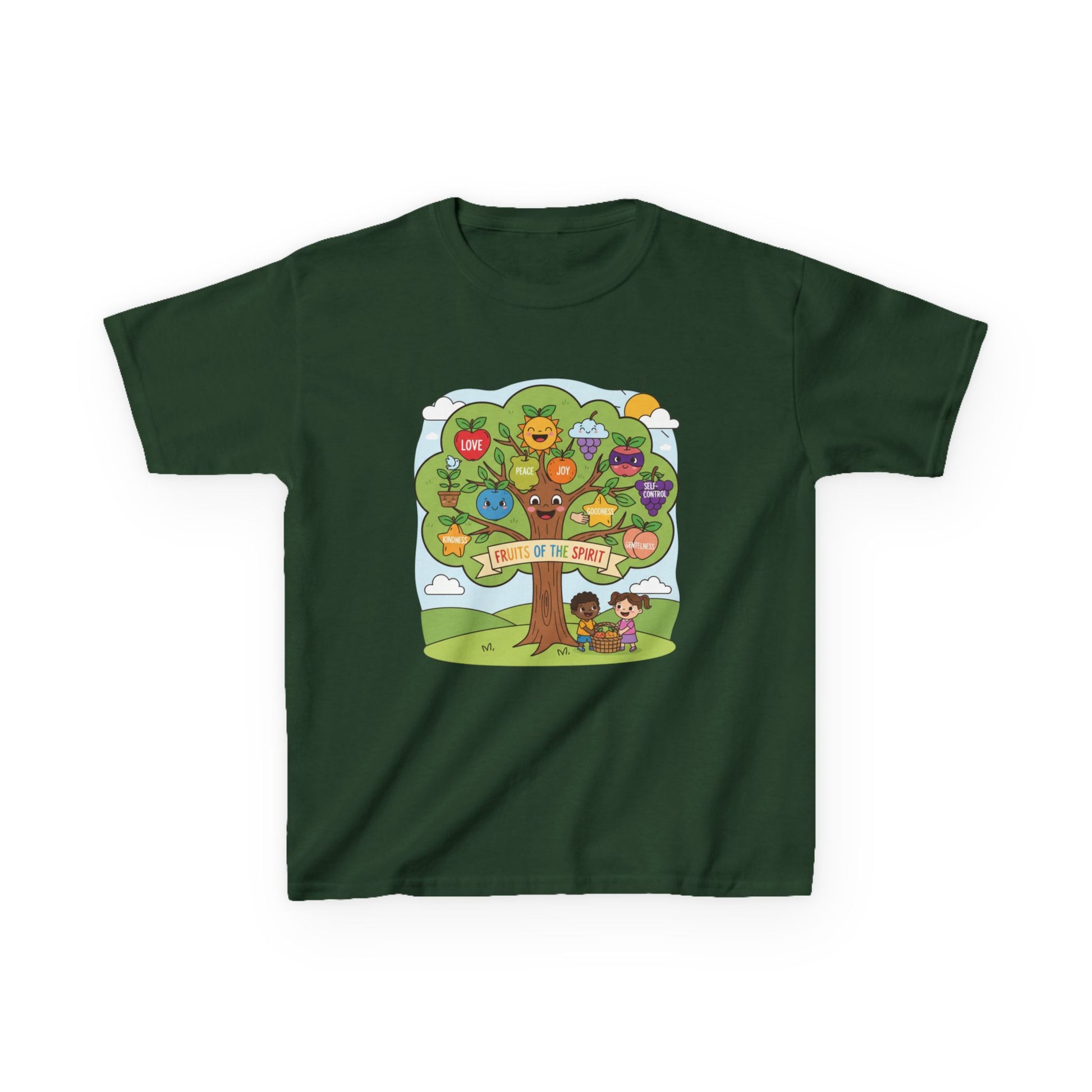 Kids TShirt 'Grow With Kindness Tree of Emotions Graphic