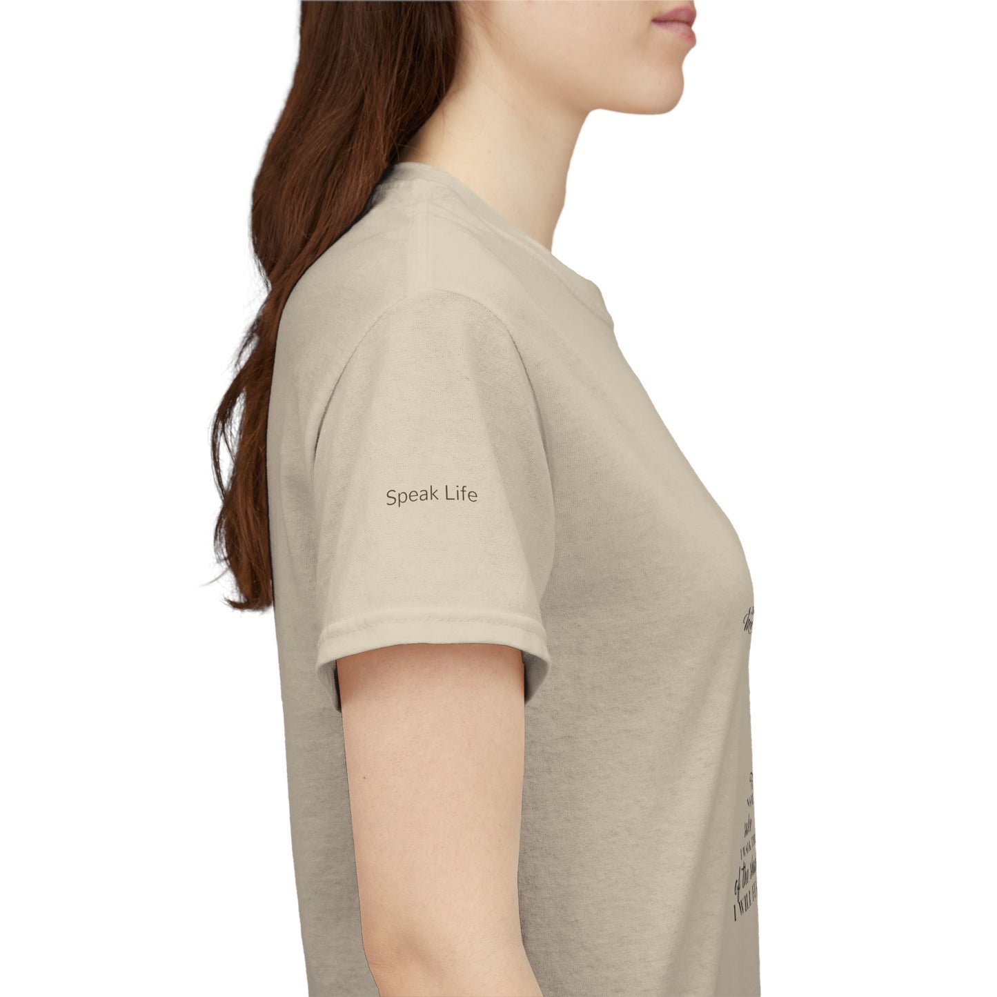 Psalm 23 T‑Shirt; from verse 1 to 6