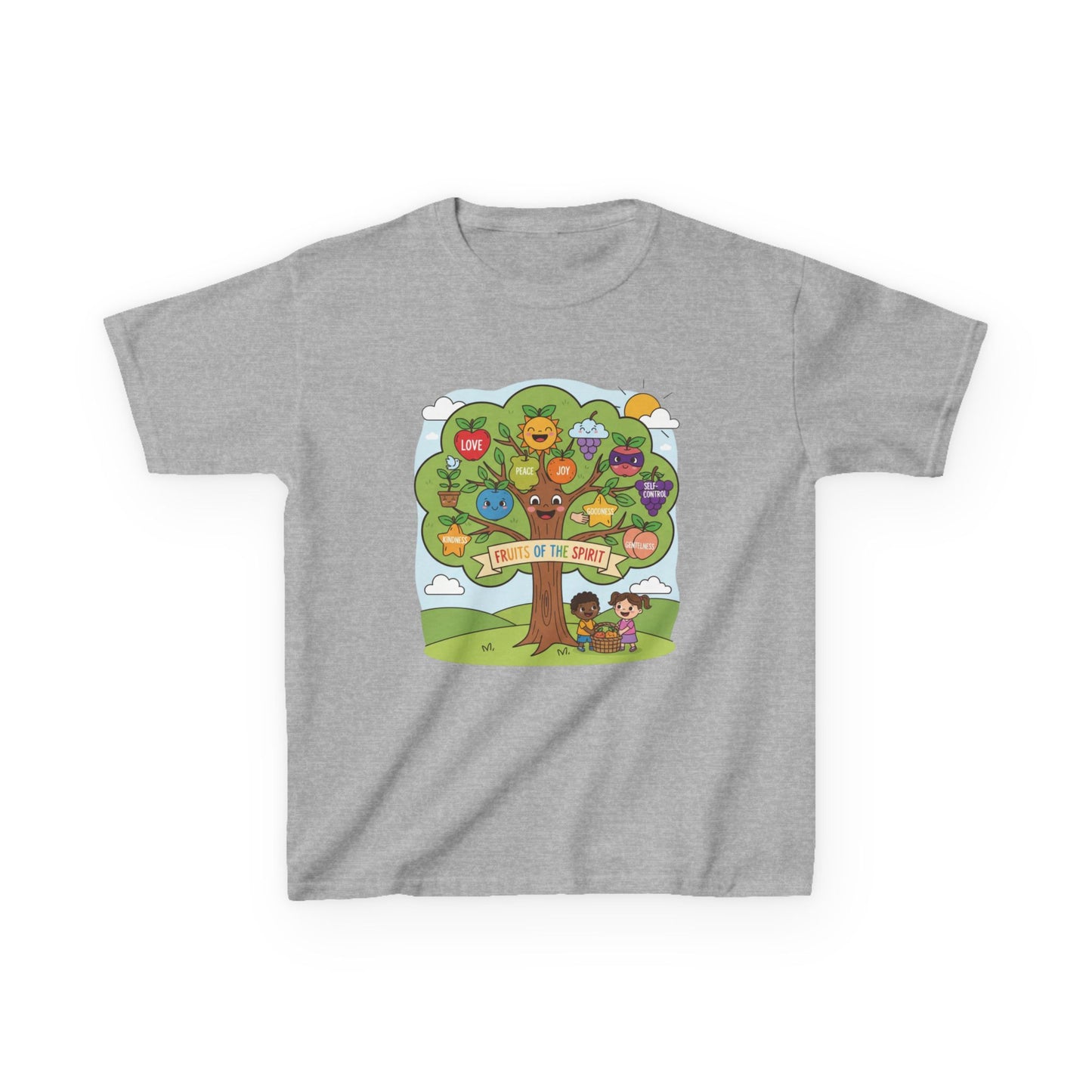 Kids TShirt 'Grow With Kindness Tree of Emotions Graphic