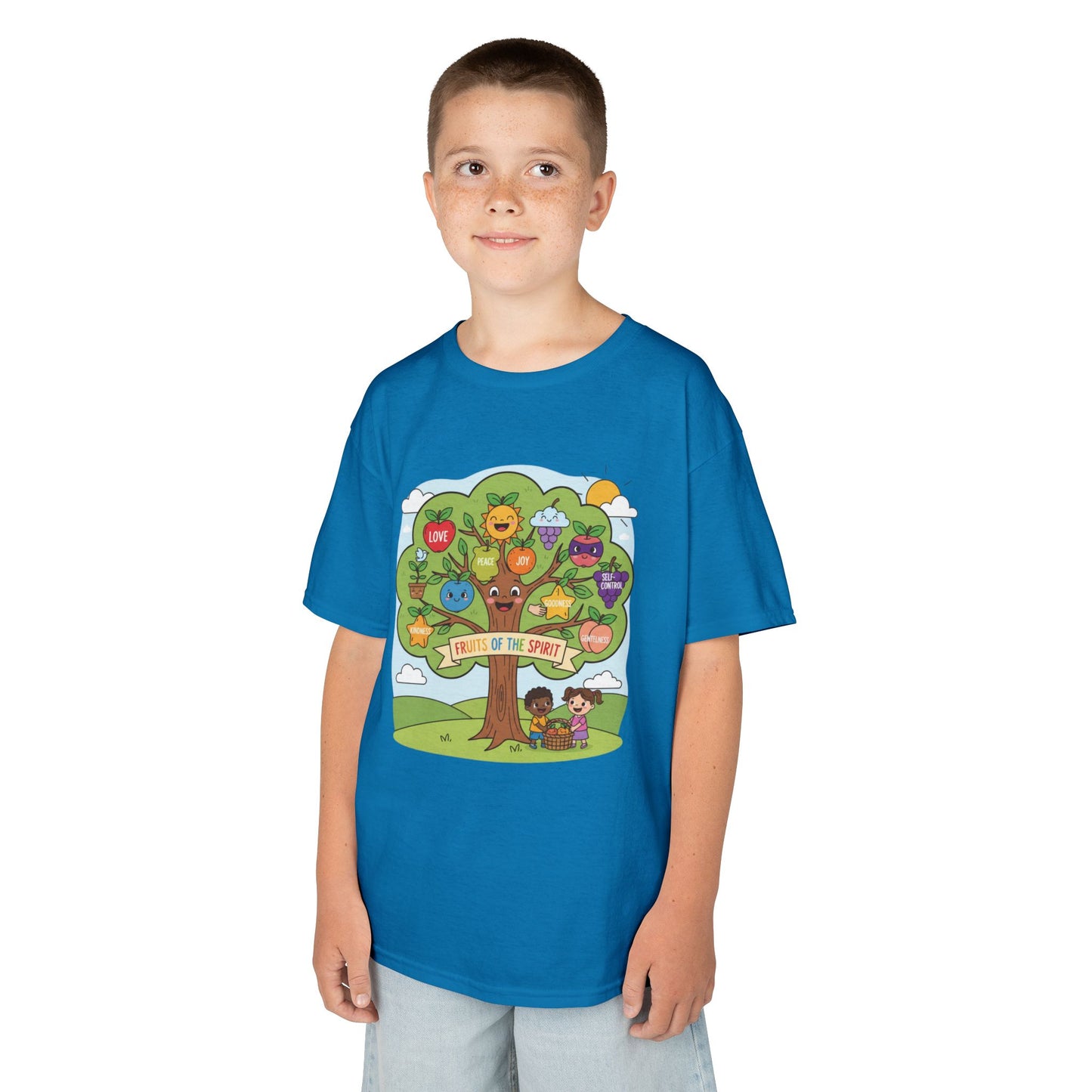 Kids TShirt 'Grow With Kindness Tree of Emotions Graphic