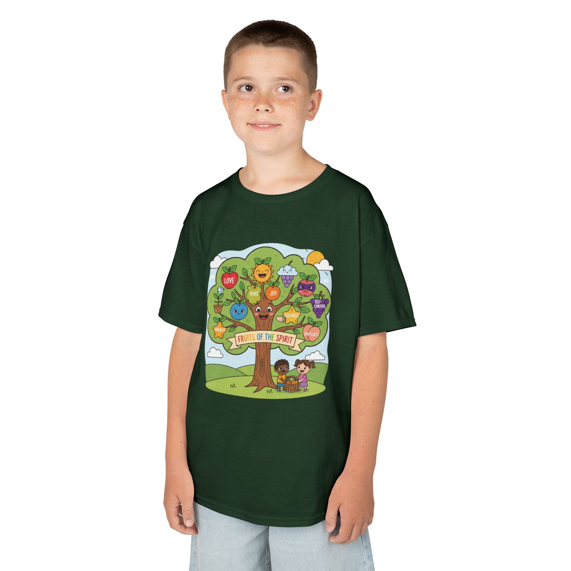 Kids TShirt 'Grow With Kindness Tree of Emotions Graphic