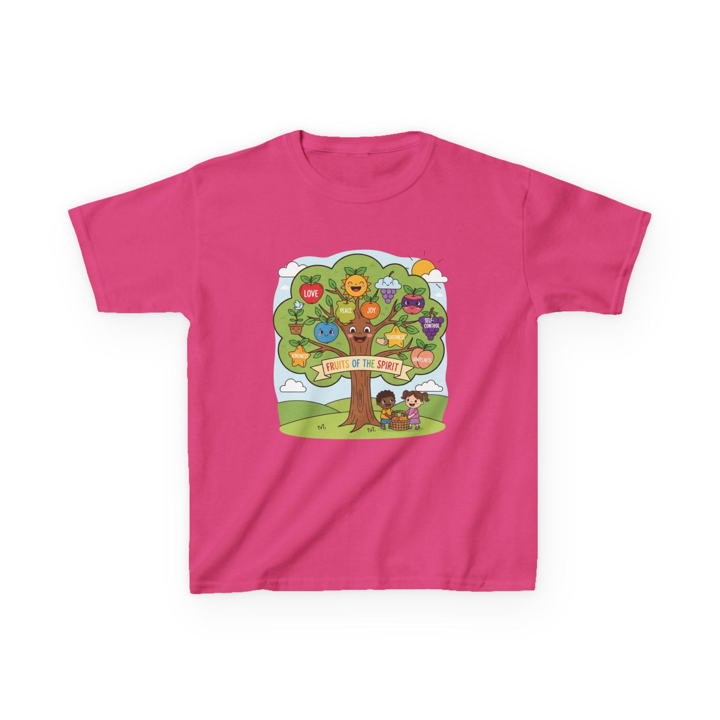 Kids TShirt 'Grow With Kindness Tree of Emotions Graphic