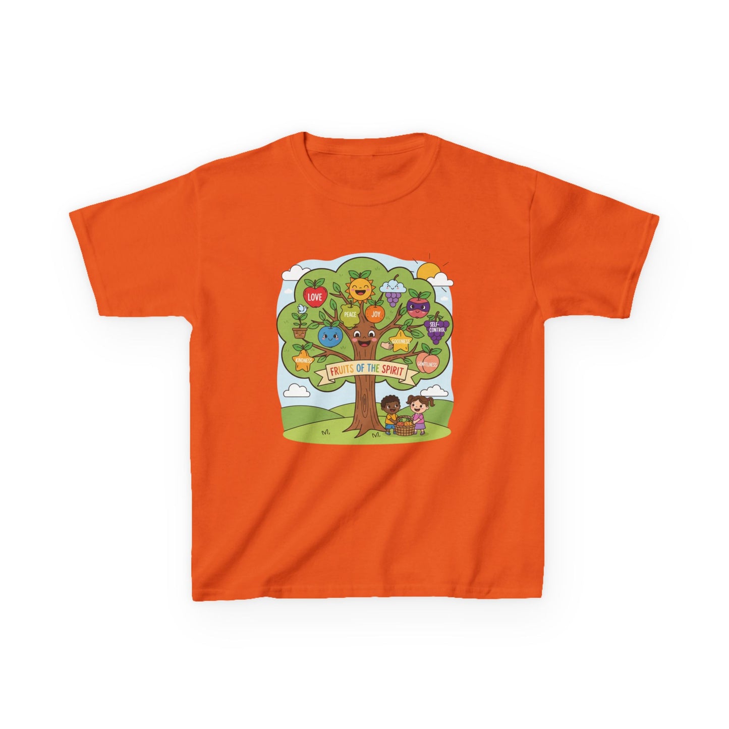 Kids TShirt 'Grow With Kindness Tree of Emotions Graphic