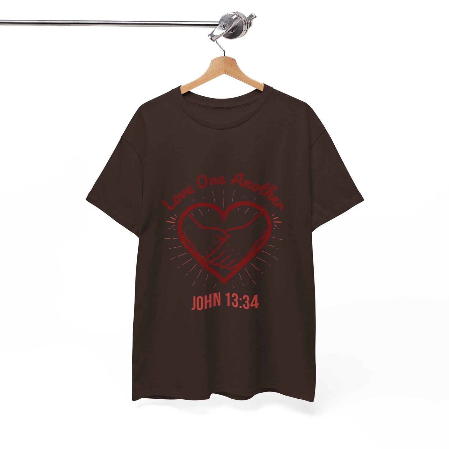 John 13:34 'Love One Another' T-Shirt - Christian Faith Tee