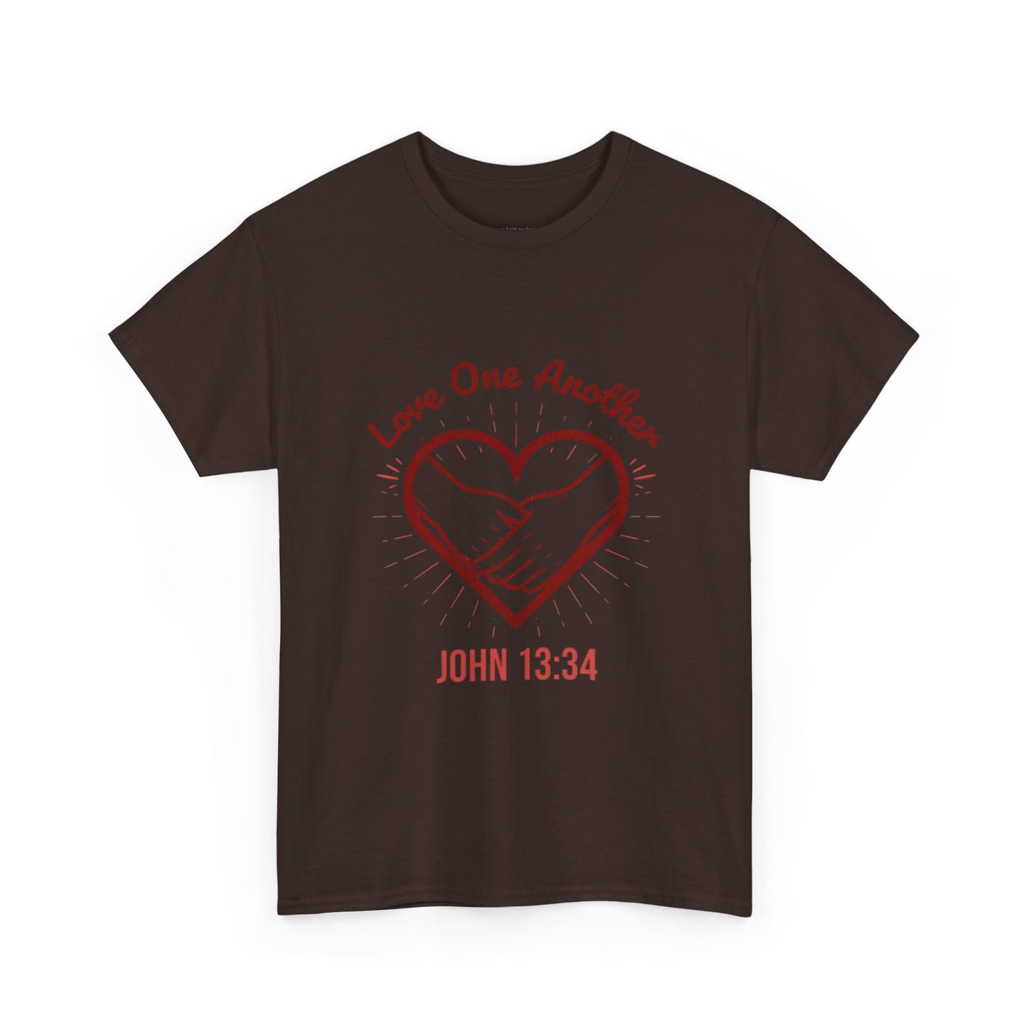 John 13:34 'Love One Another' T-Shirt - Christian Faith Tee