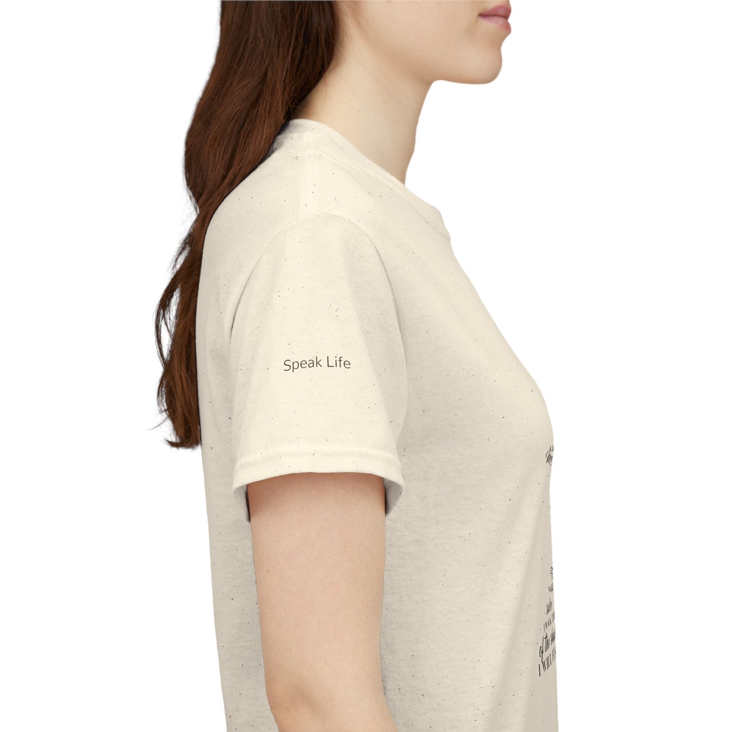Psalm 23 T‑Shirt; from verse 1 to 6