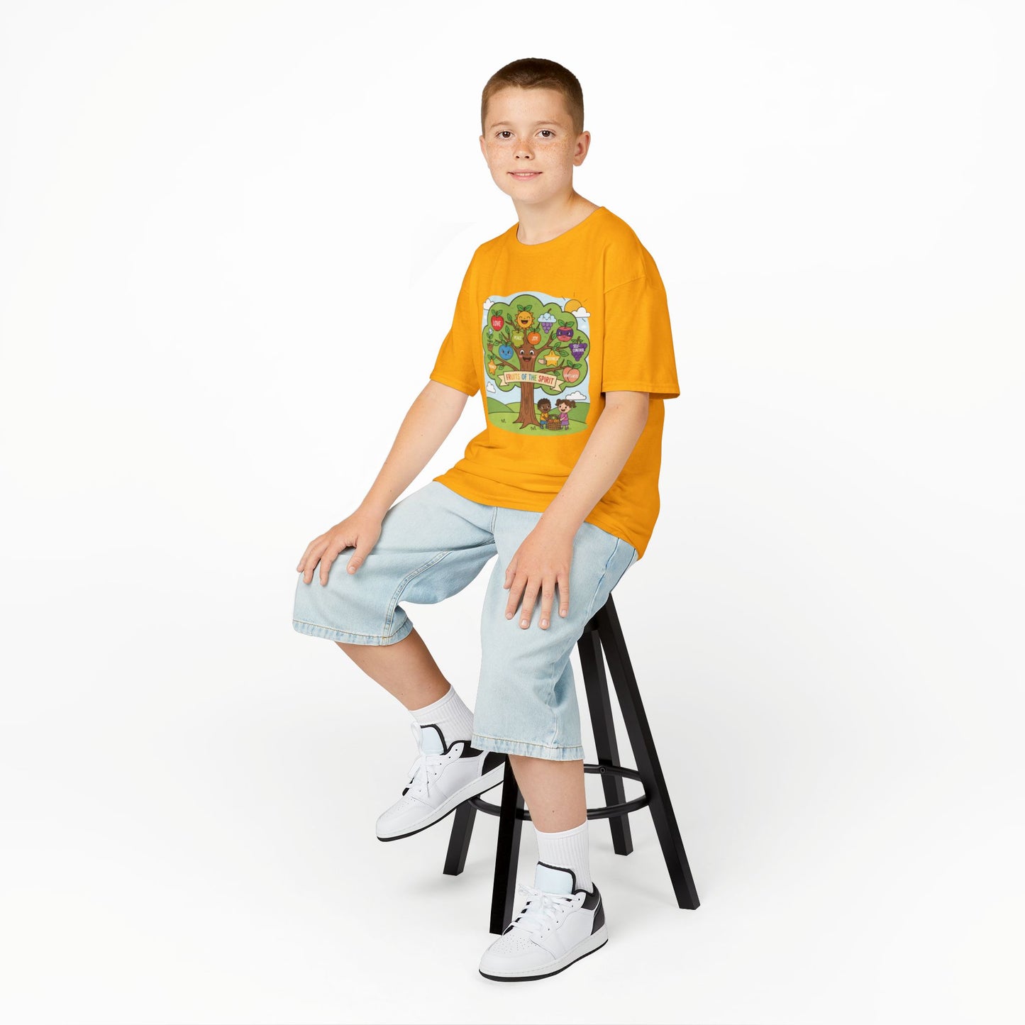 Kids TShirt 'Grow With Kindness Tree of Emotions Graphic
