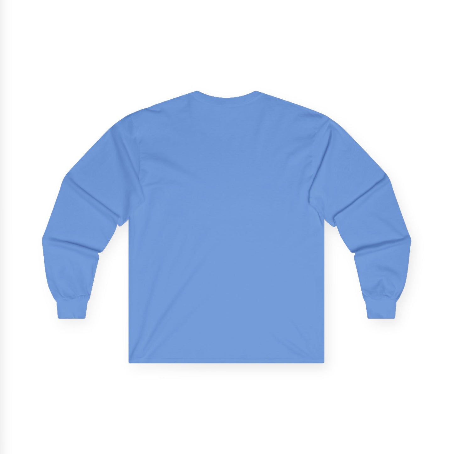 Faith Script Long Sleeve Tee. Inspirational Christian Shirt